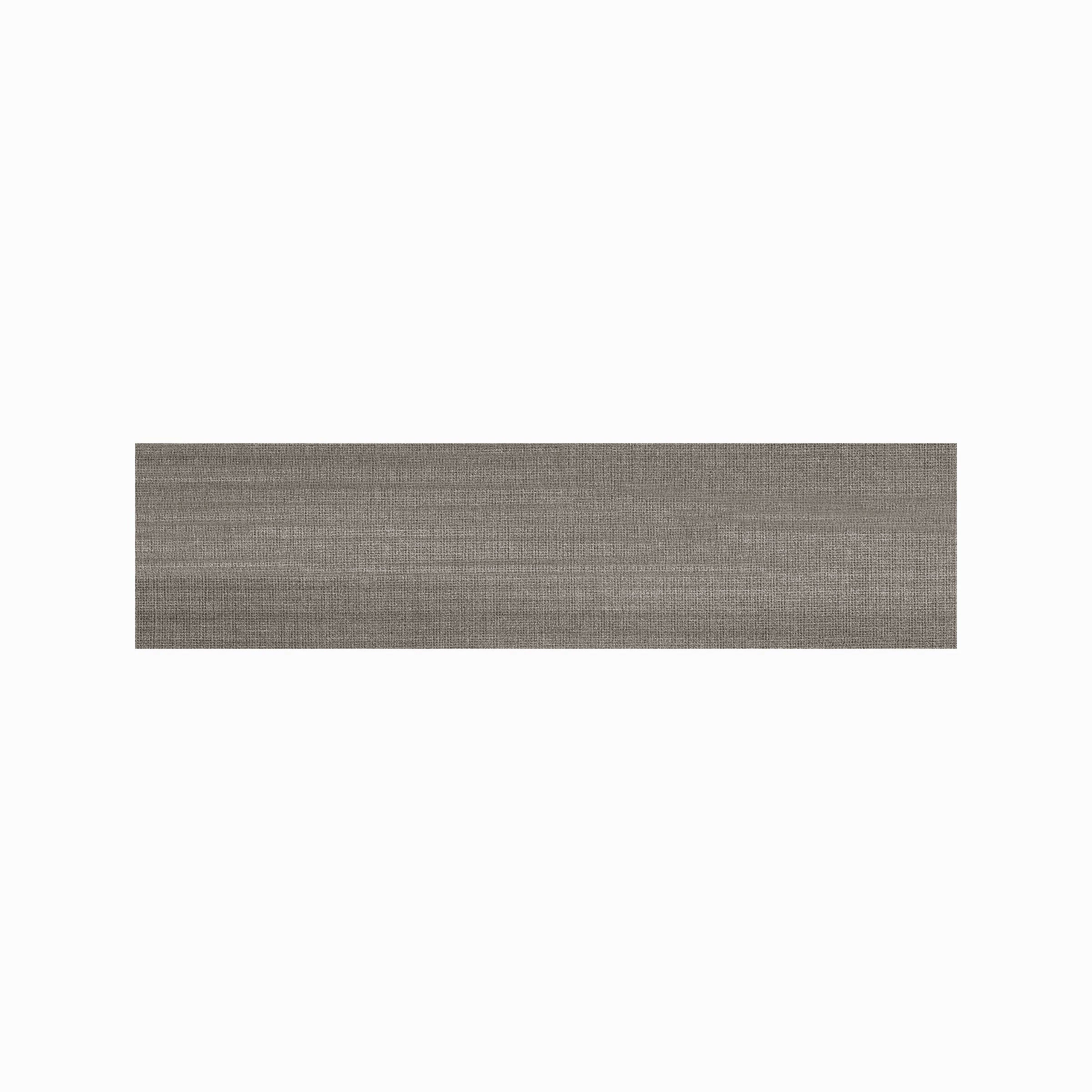 Bestow 3x12 Matte Porcelain Bullnose Tile in Arku Charcoal