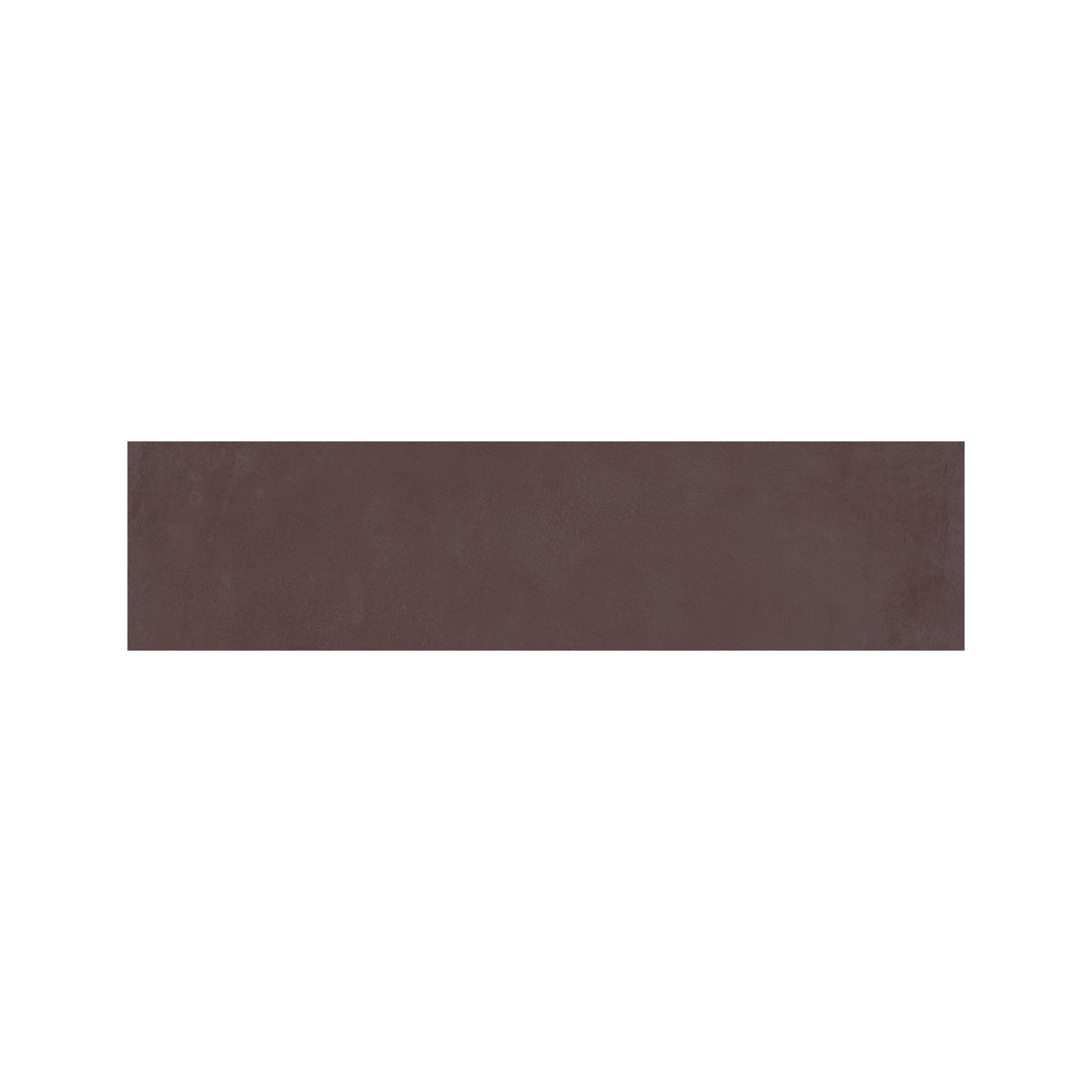 Earthen 3x12 Matte Porcelain Tile in Marron