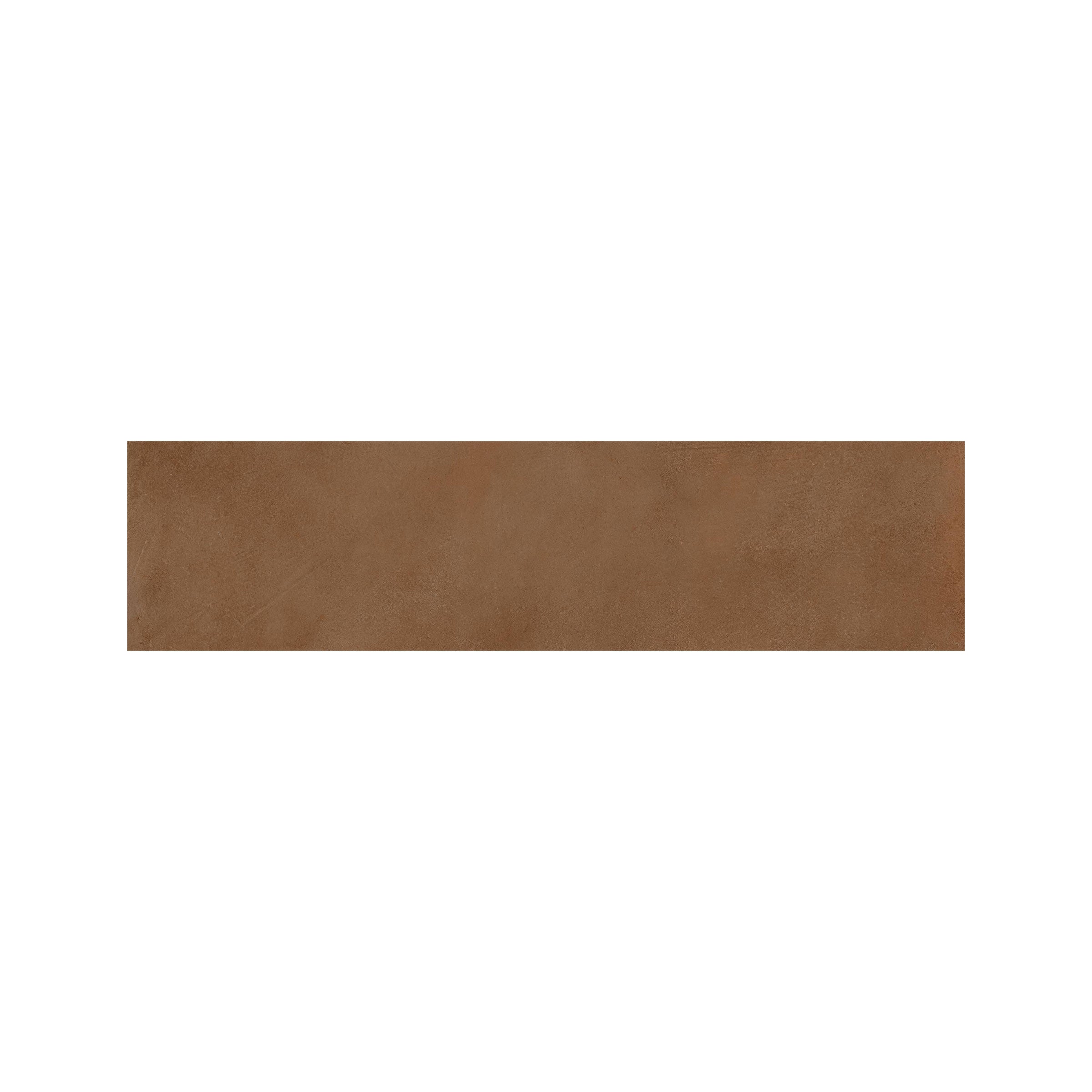 Earthen 3x12 Matte Porcelain Tile in Terracotta