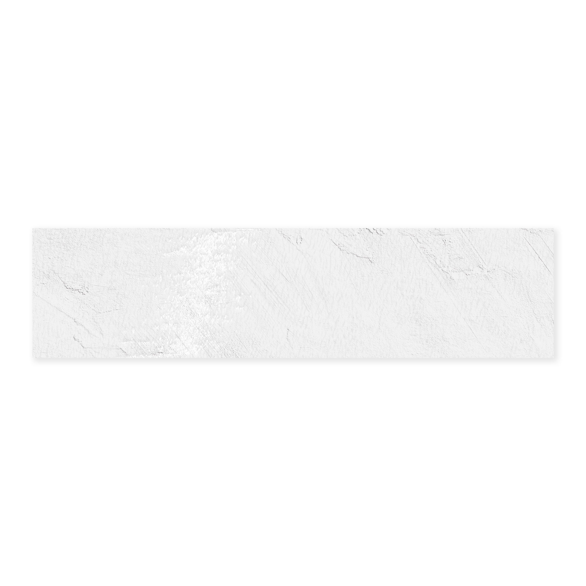 Playful 6x24 Glossy Porcelain Tile in Arctic