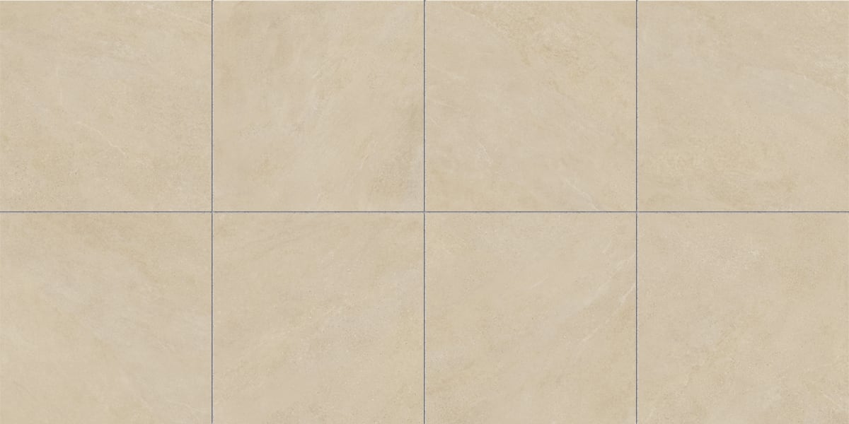 Tycoon 32x32 Matte Porcelain Tile in Buff