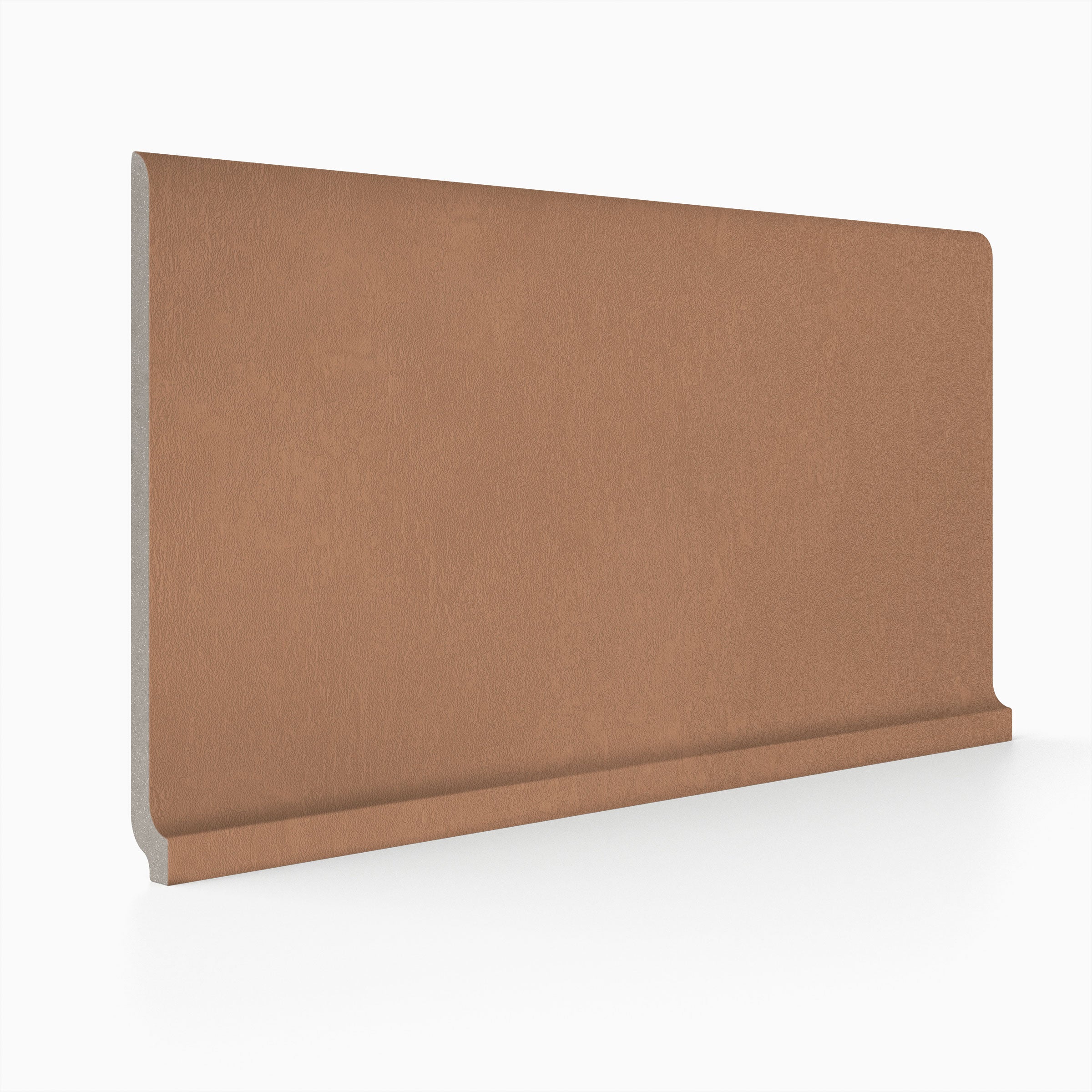 Daydream™ 6x12 Matte Porcelain Cove Base Tile in Crimson