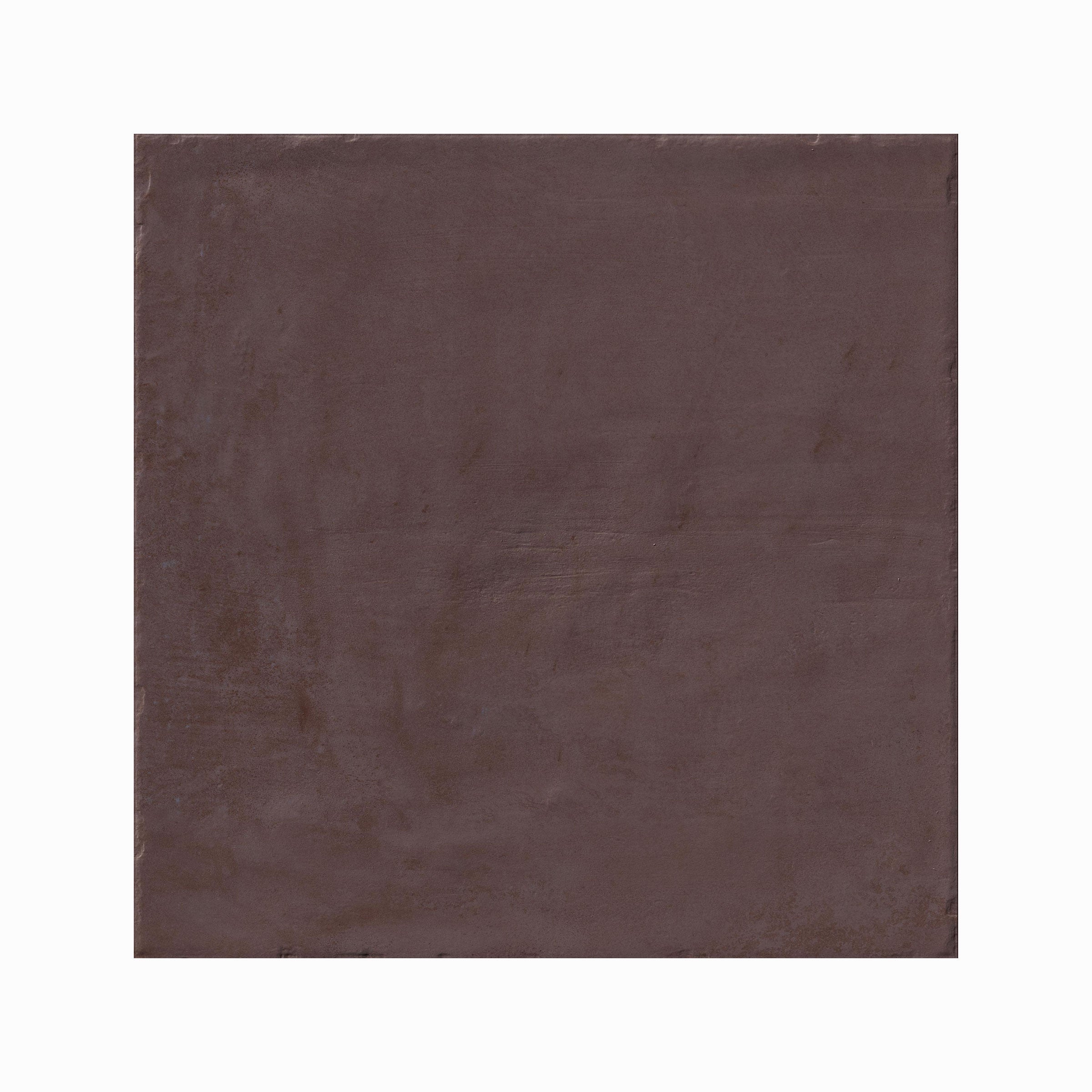 Earthen 12x12 Matte Porcelain Tile in Marron