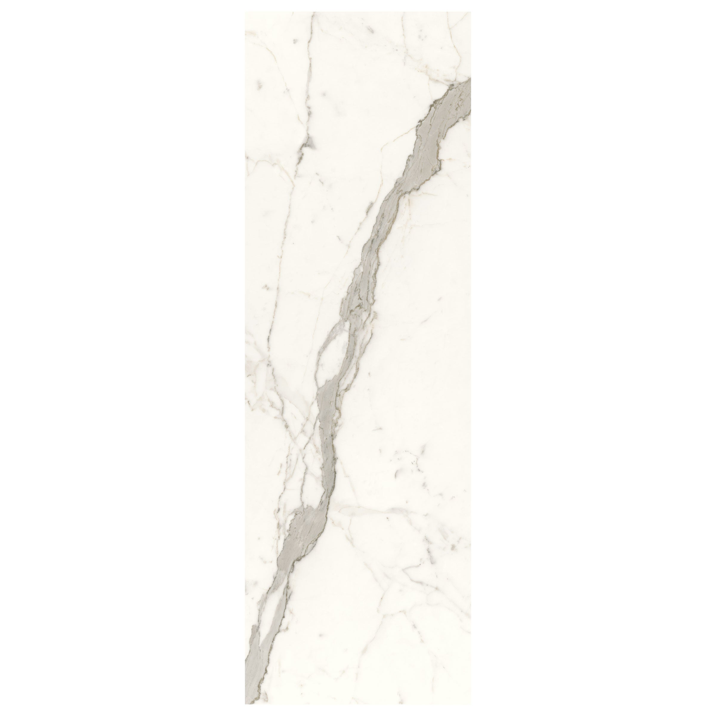 JEM Pre-Fab 32x96 Polished Porcelain Tile in Capriccio Grey Bookmatch A (Online Only)