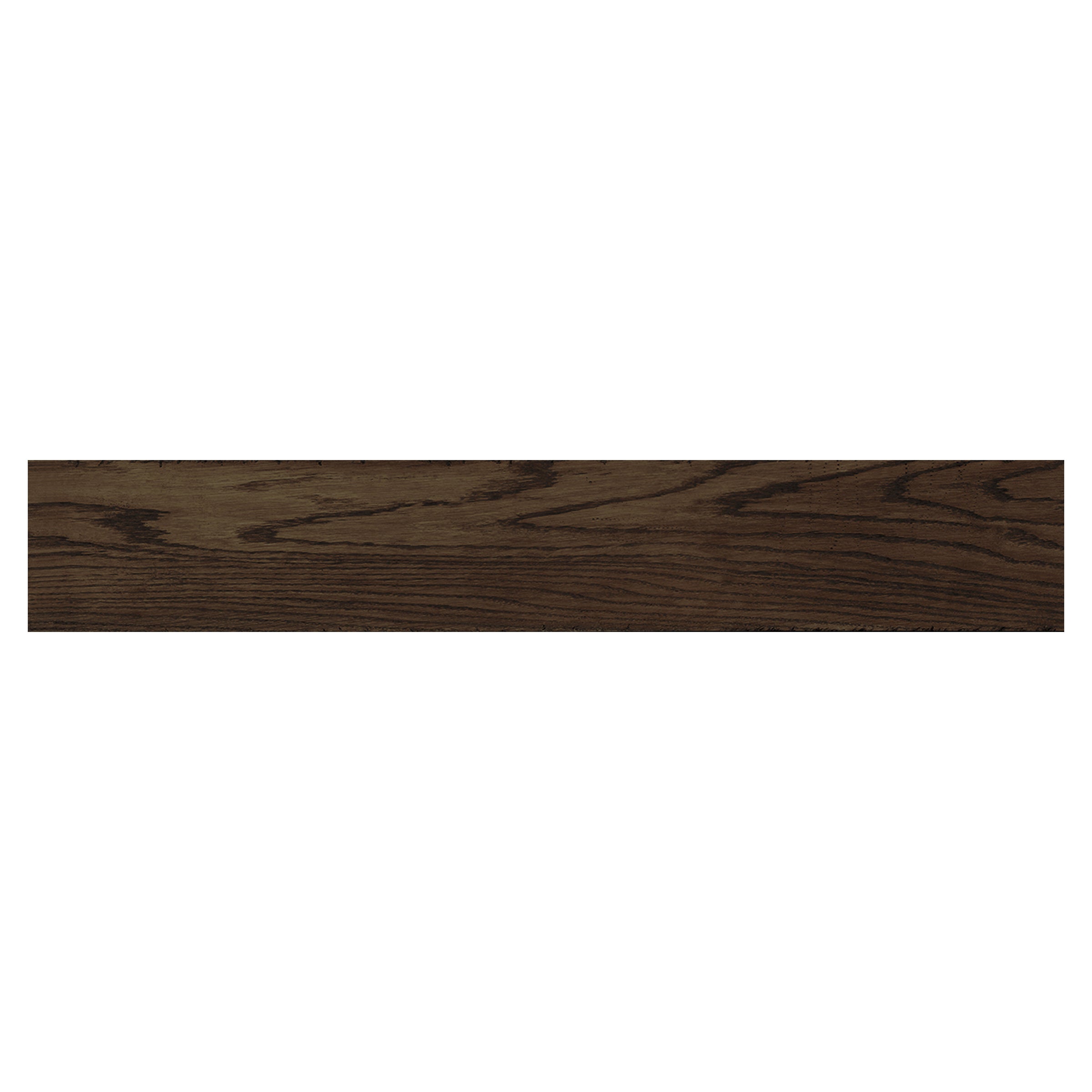 Lacquered Wood 6x36 Glossy Porcelain Tile in Vintage