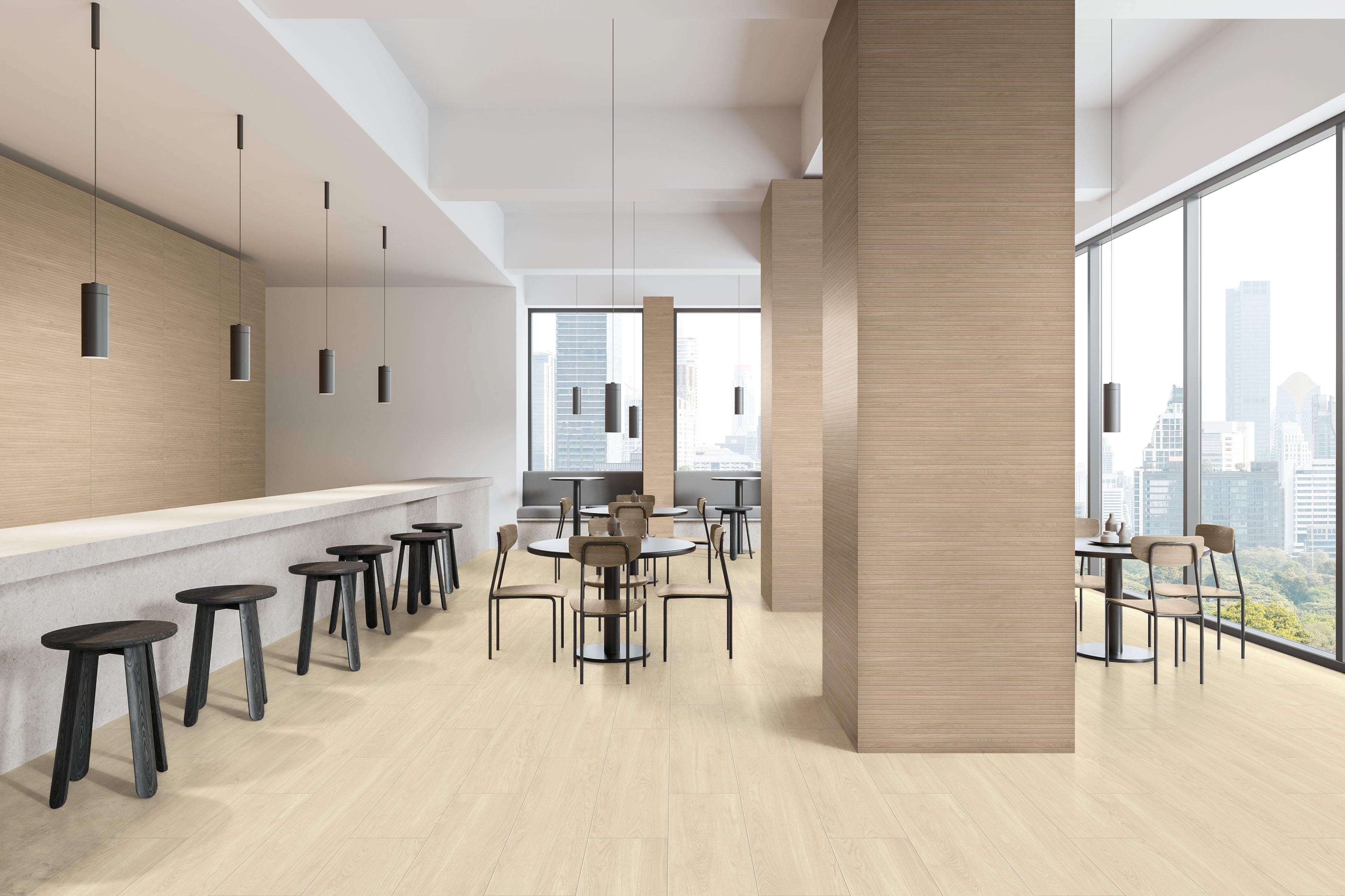 Calissa Plank™ 12x70 Matte Porcelain Tile in Maple – MILE®stone
