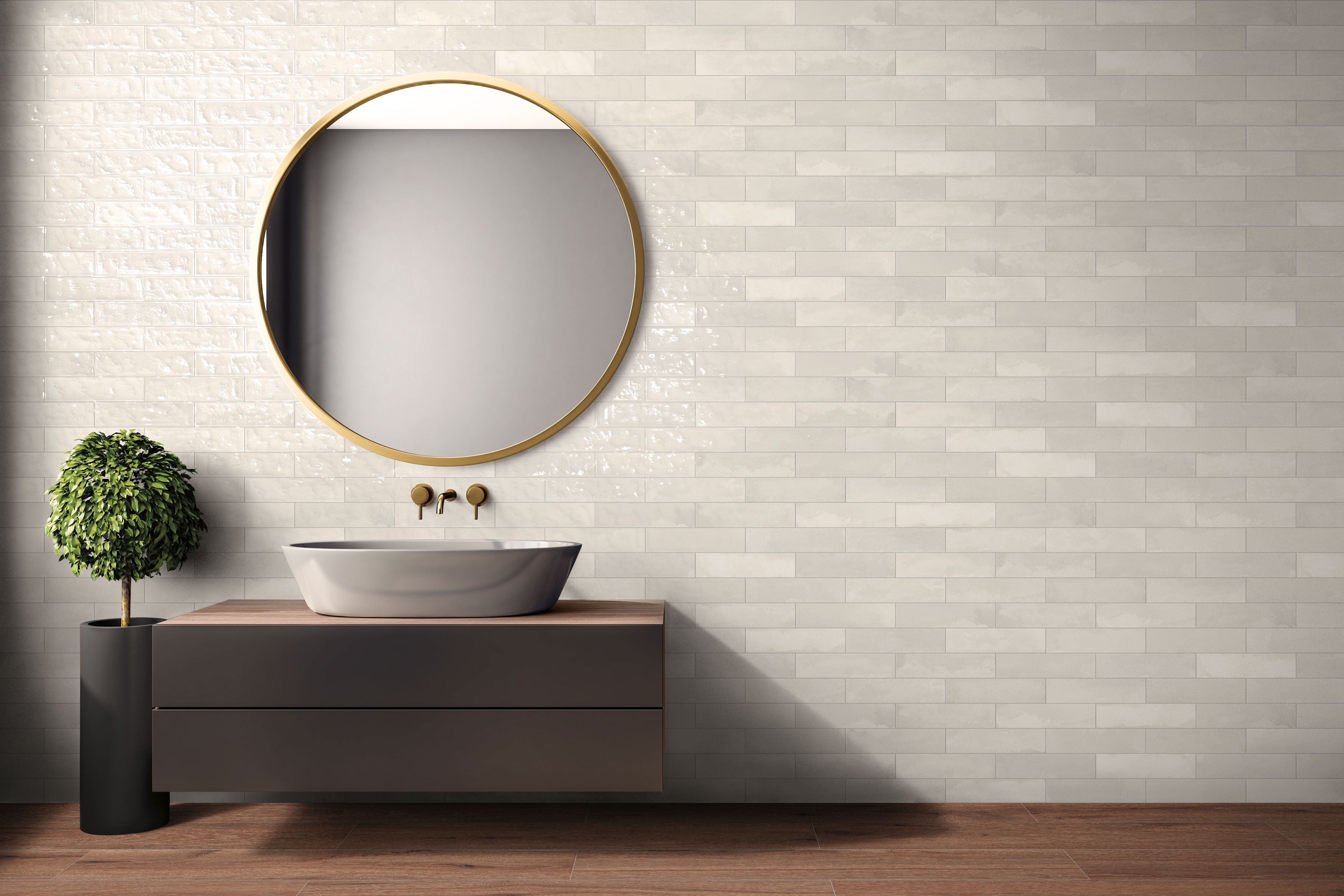 4Earth 3x12 Glossy Porcelain Tile in Warm (Online Only) – MILE®stone