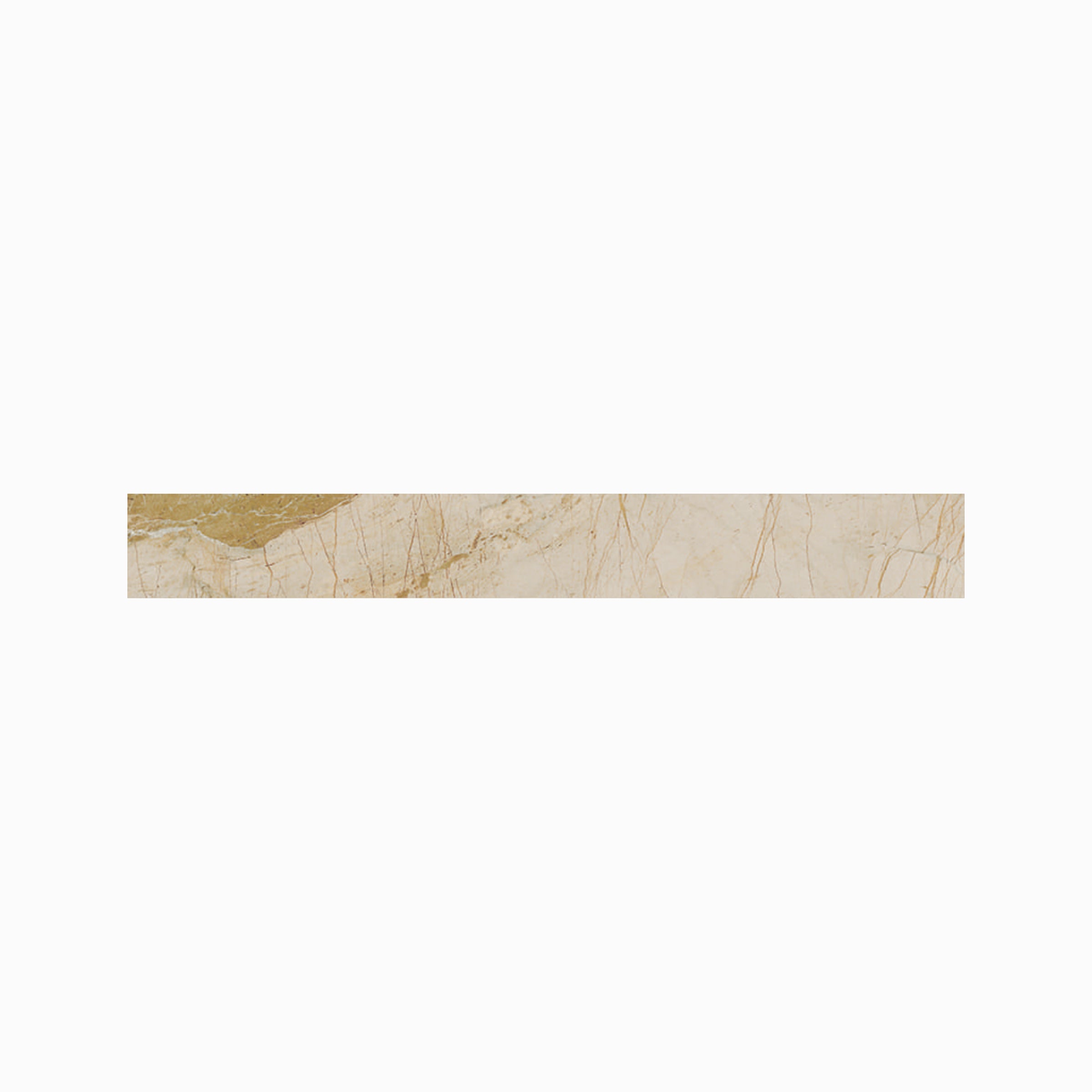 Absolute 3x24 Matte Porcelain Bullnose Tile in Brown