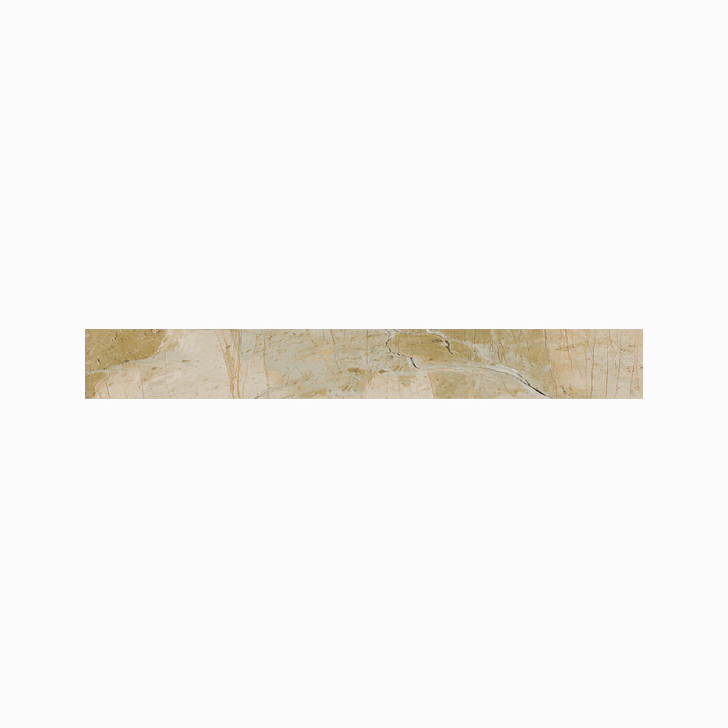 Absolute 3x24 Matte Porcelain Bullnose Tile in Brown