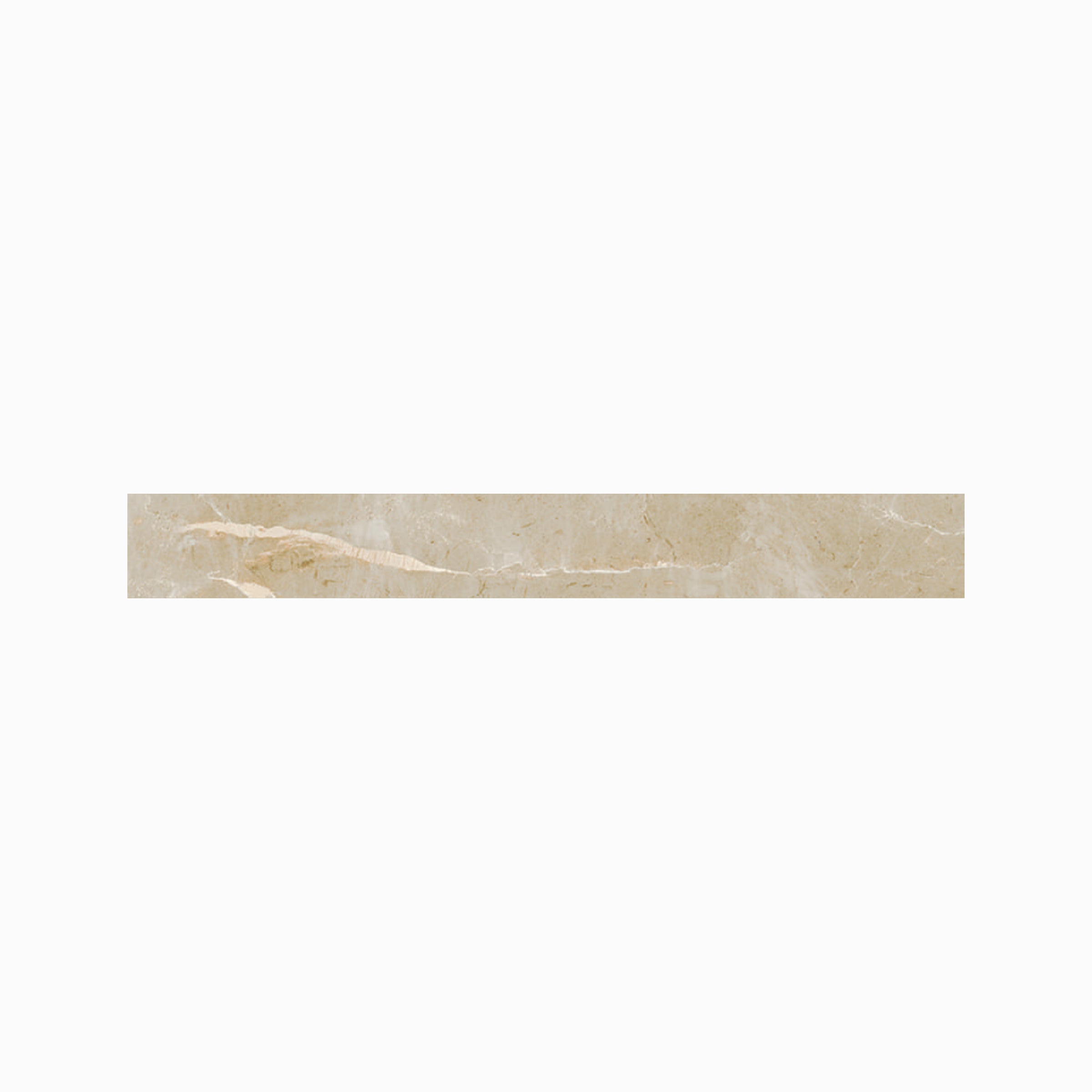 Absolute 3x24 Matte Porcelain Bullnose Tile in Brown