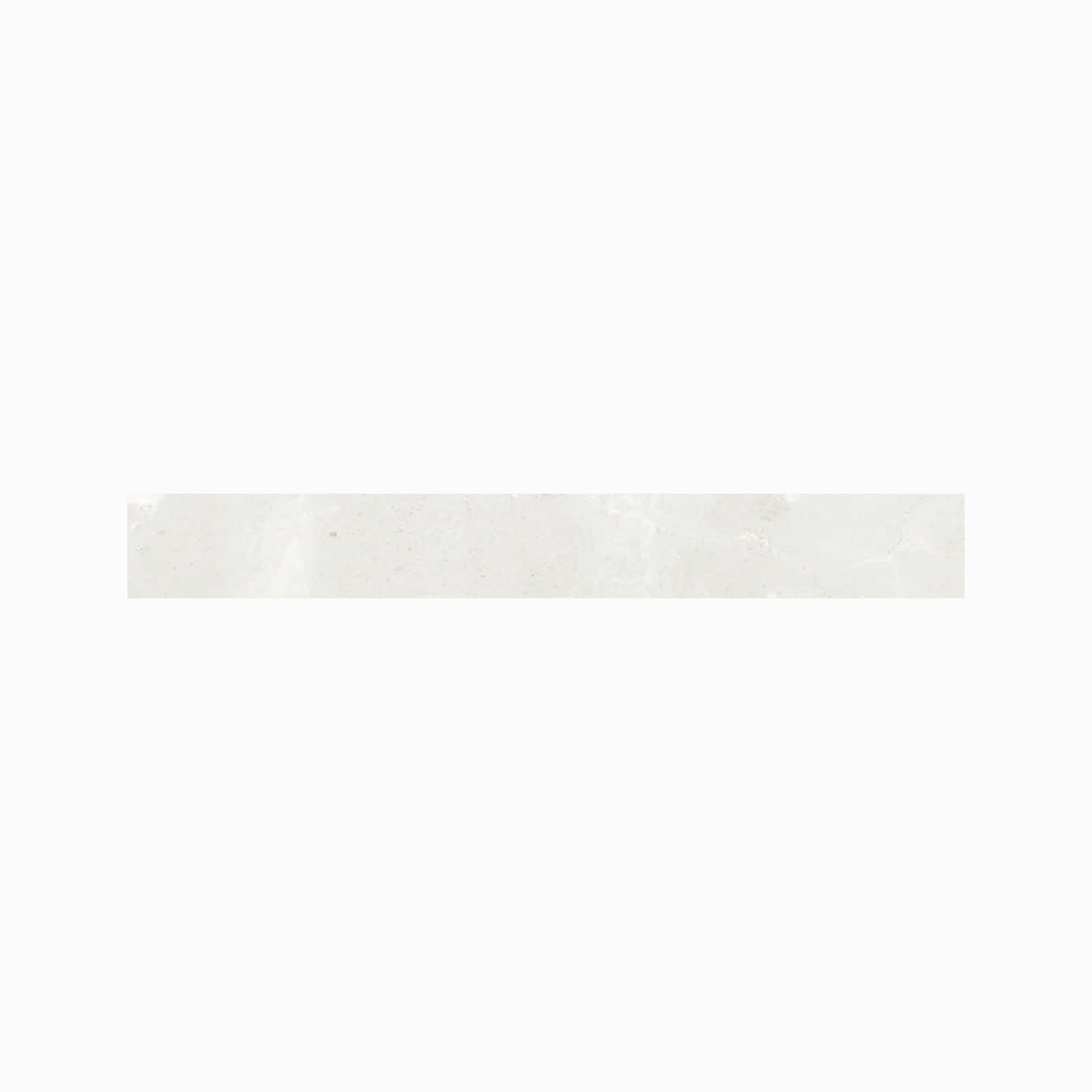 Absolute 3x24 Matte Porcelain Bullnose Tile in Light Grey