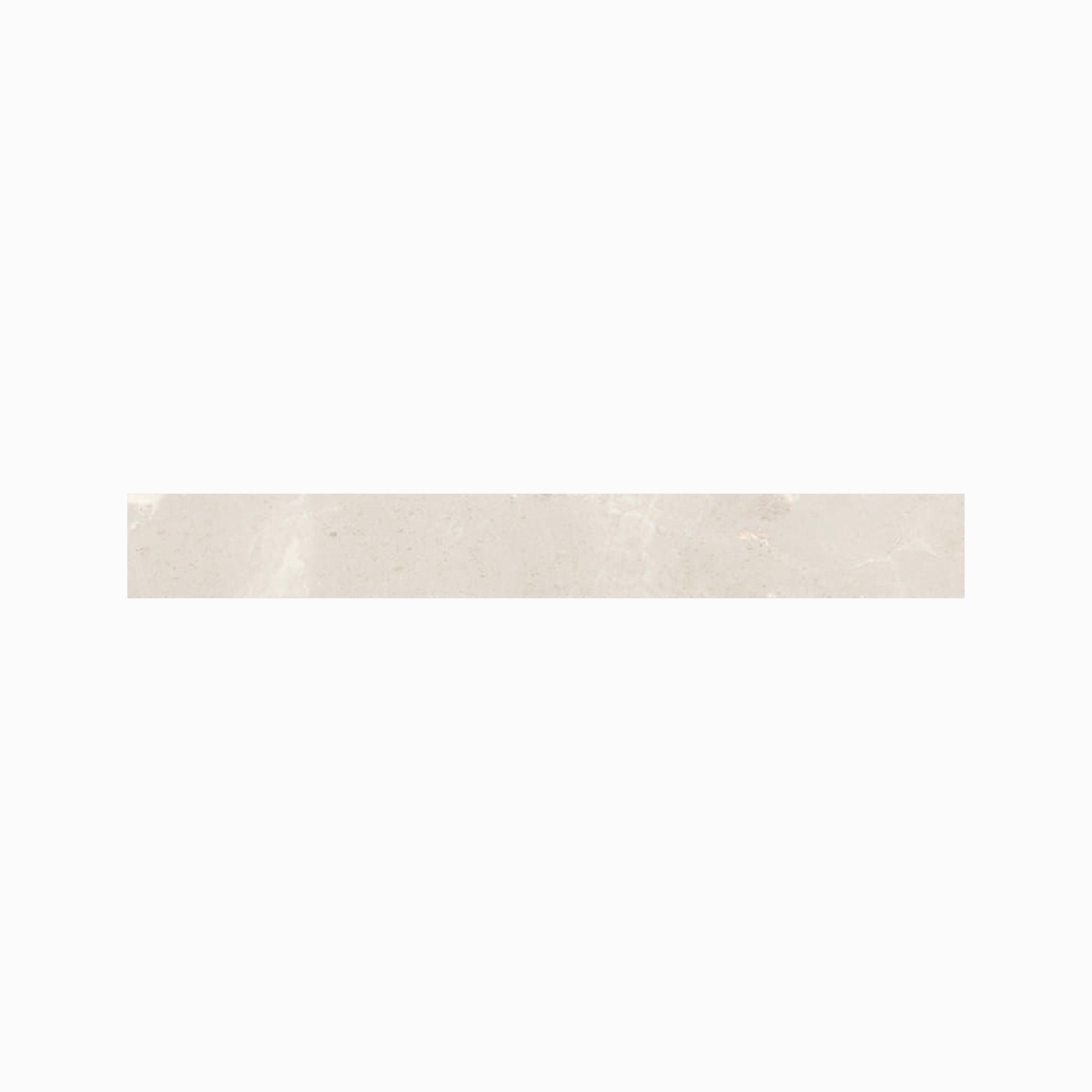 Absolute 3x24 Matte Porcelain Bullnose Tile in Taupe