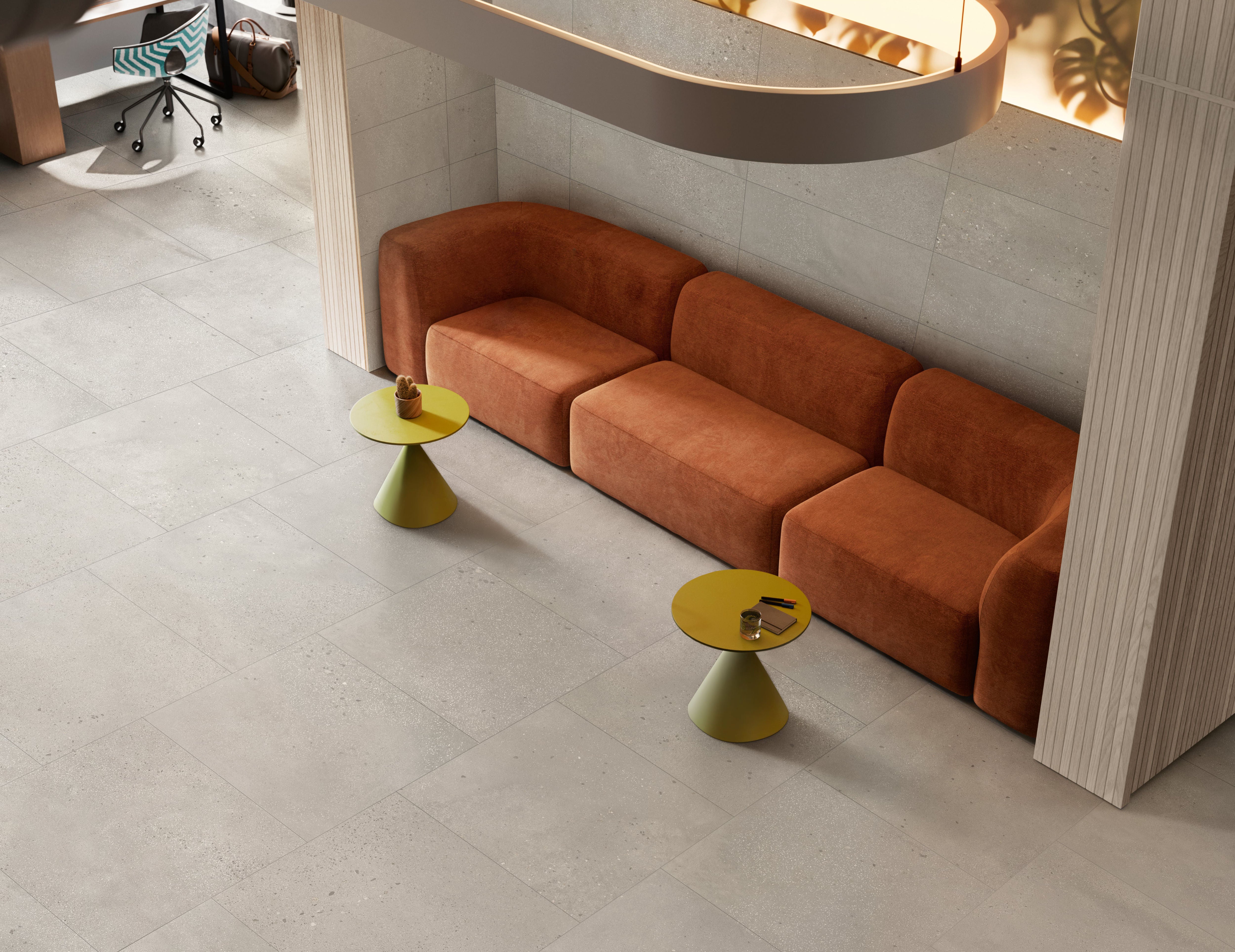 Area 51 12x24 Matte Porcelain Tile in Clay
