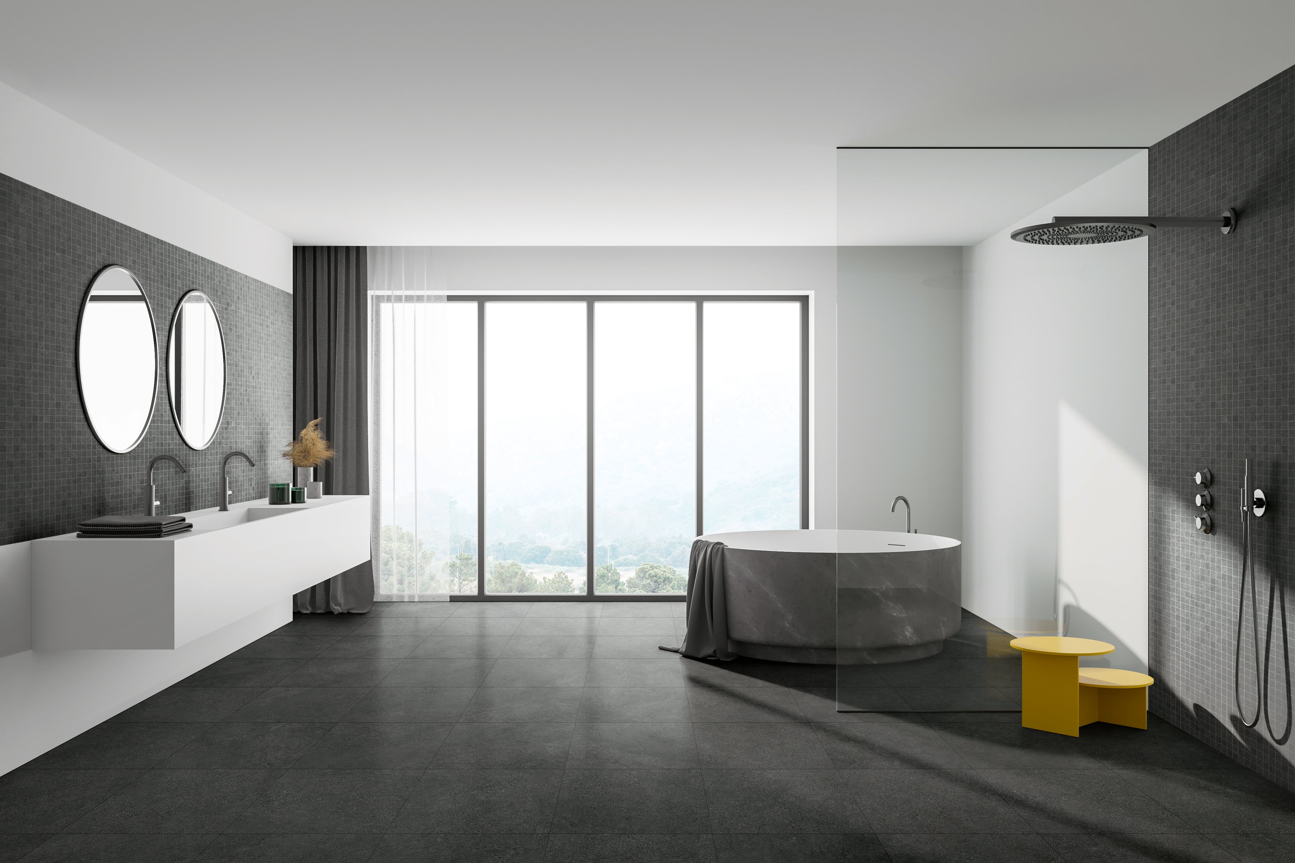 Atelier 24x24 Matte Porcelain Tile in Night Sky