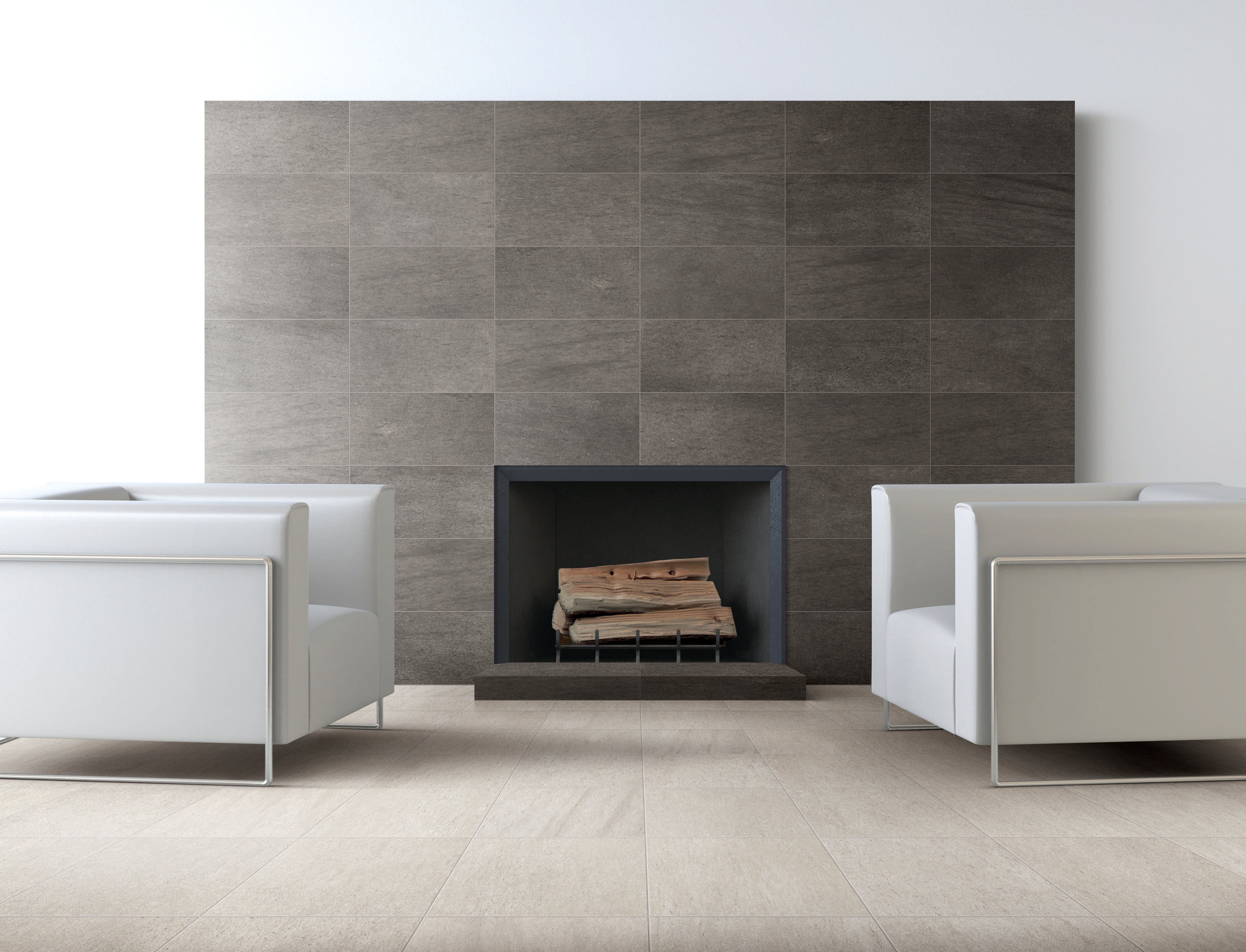 Basaltine 12x24 Matte Porcelain Tile in Nut