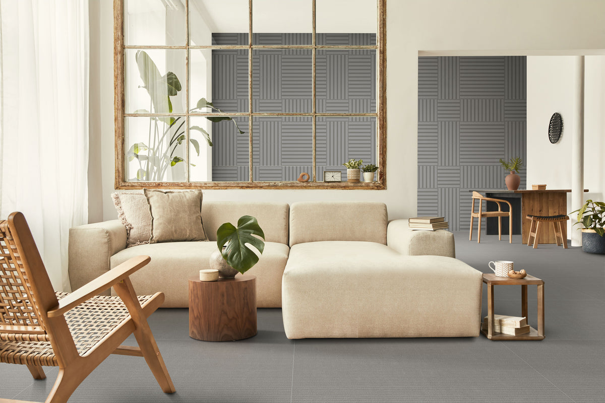 Bestow 12x24 Matte Porcelain Tile in Saori Charcoal – MILE®stone