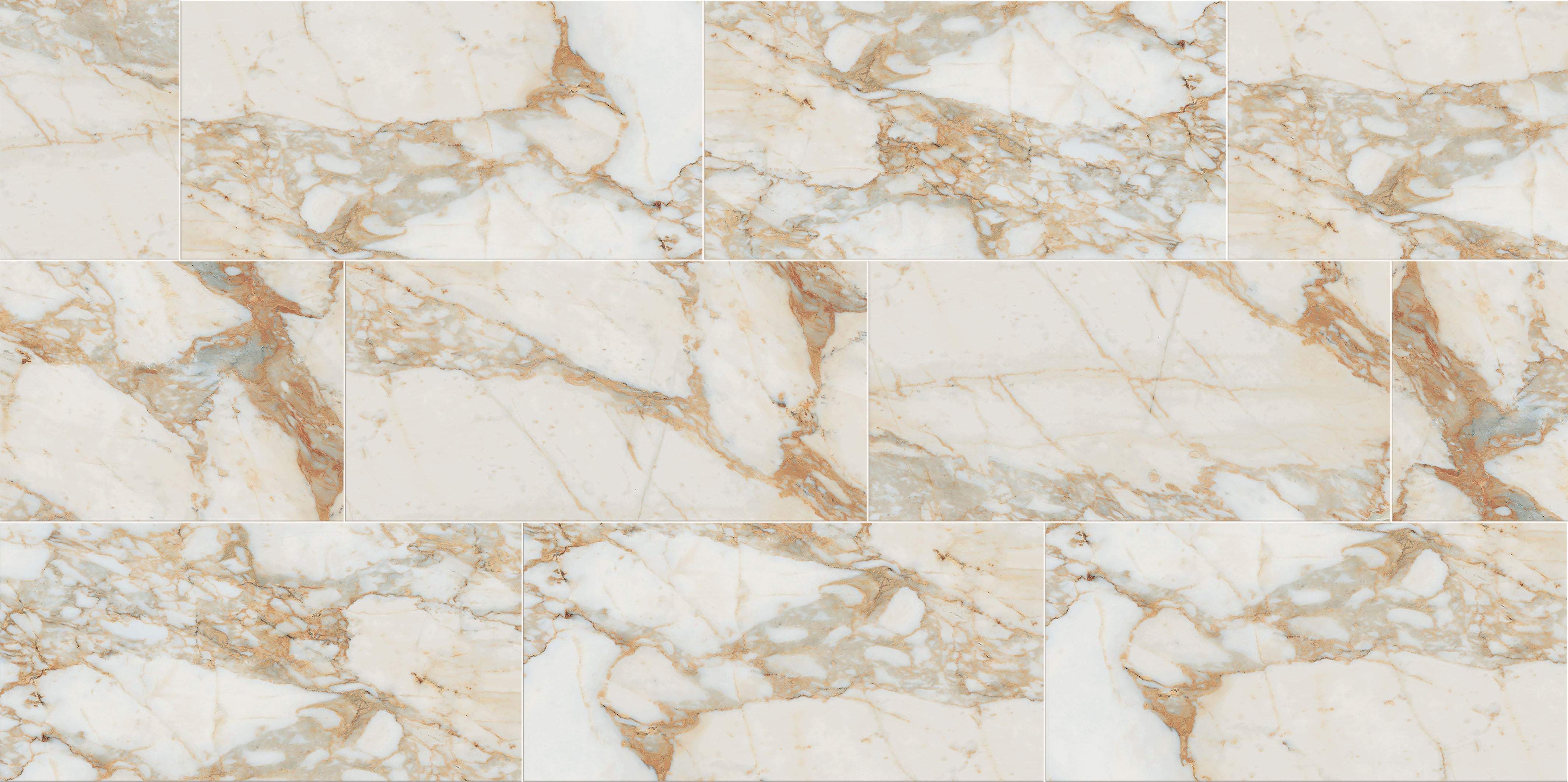 Classica 12x24 Matte Porcelain Tile in Calacatta Gold