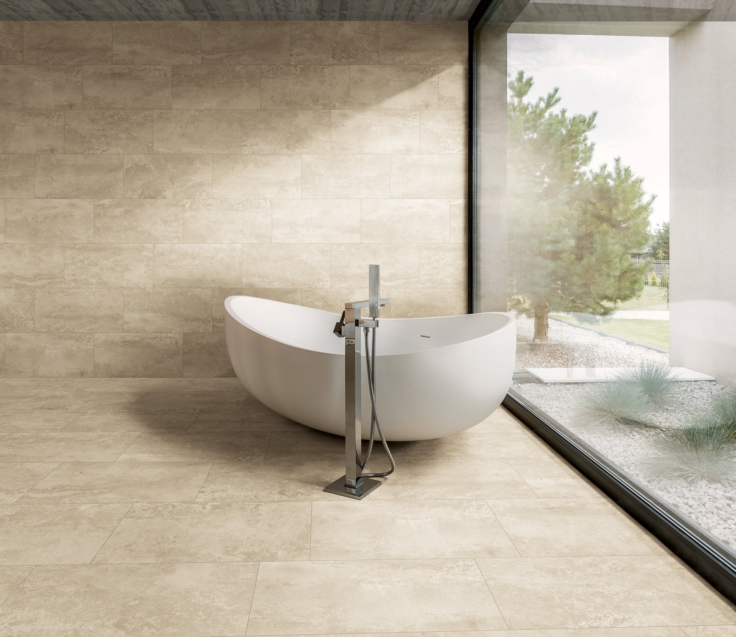 Core 12x24 Matte Porcelain Tile in Beige – MILE®stone