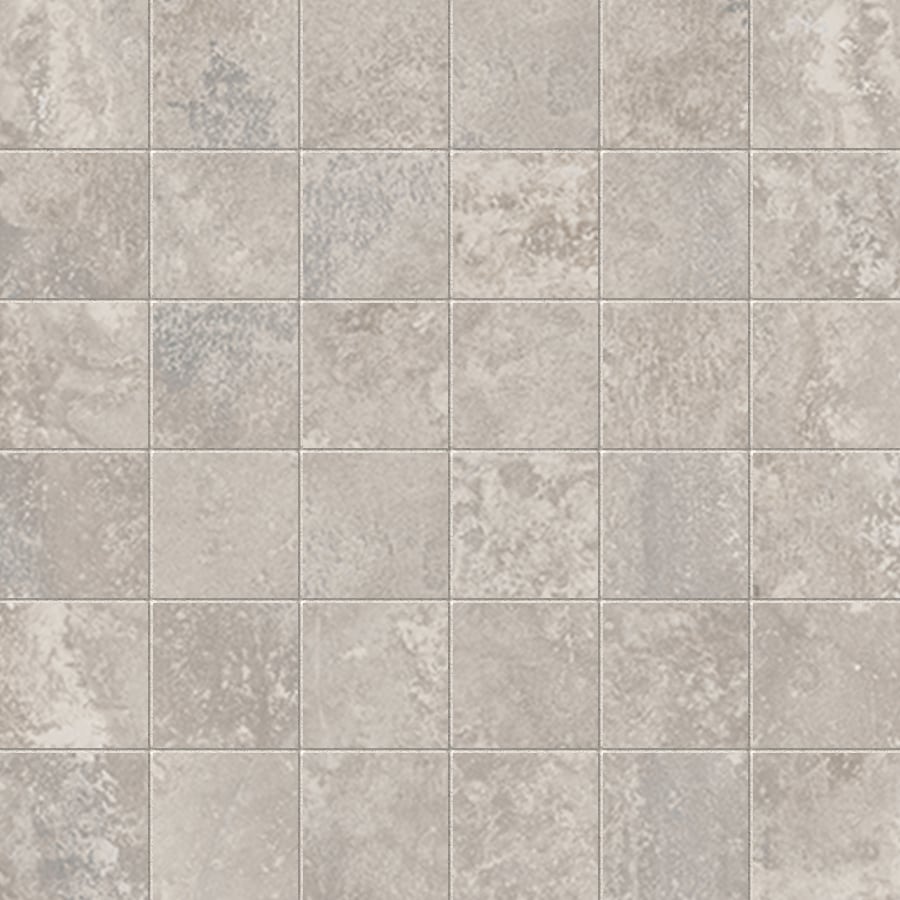 Core 2x2 Matte Porcelain Mesh Mosaic Tile in Light Grey