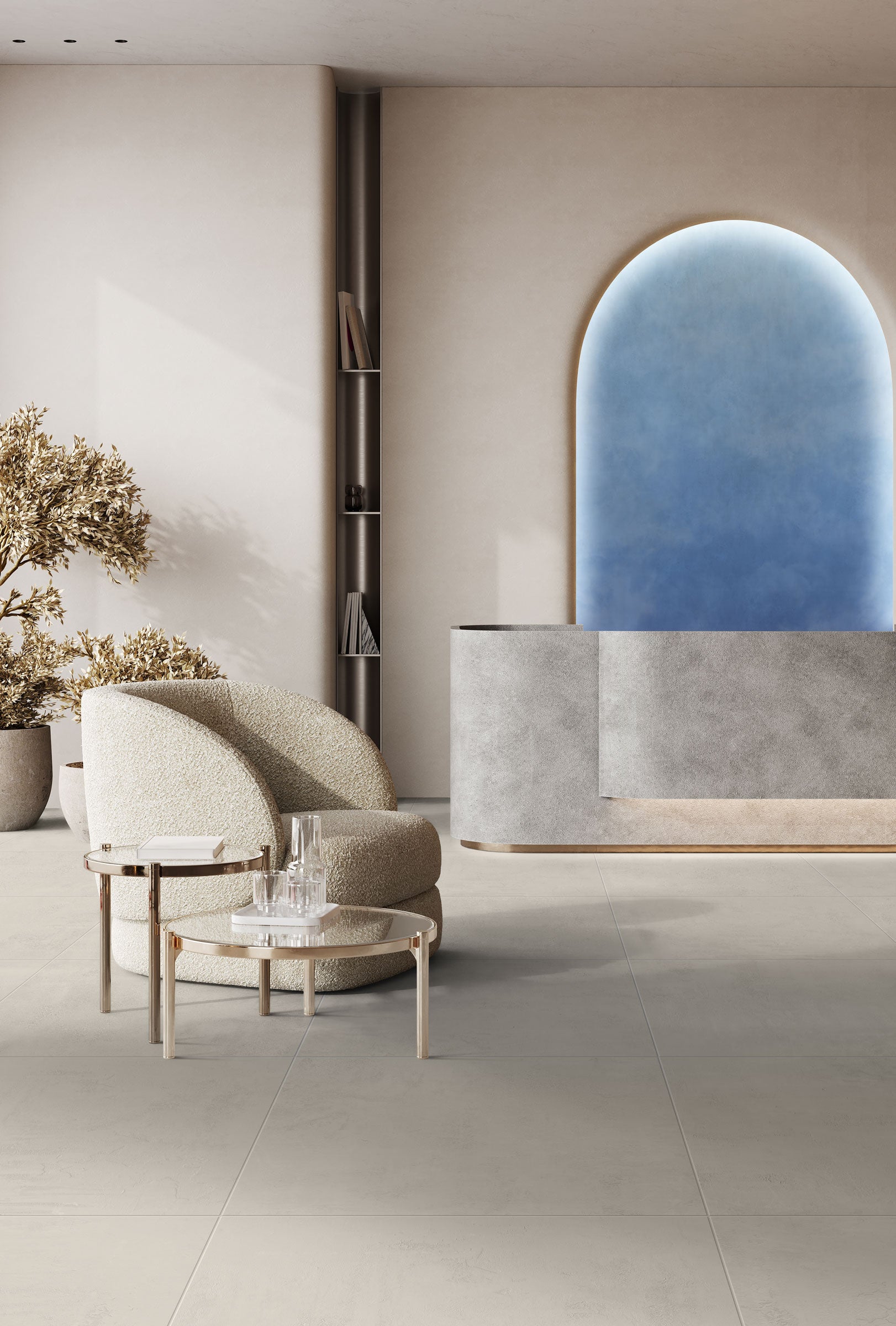 Daydream™ 24x24 Matte Porcelain Tile in Drizzle – MILE®stone