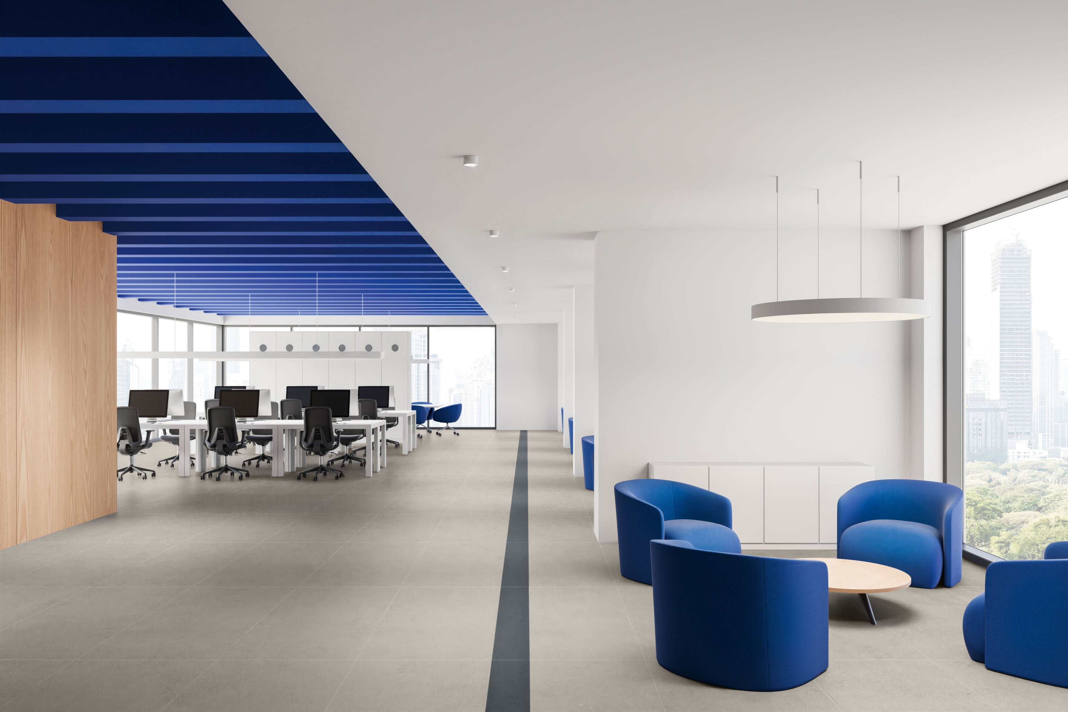 Daydream™ 6x24 Matte Porcelain Tile in Dusk