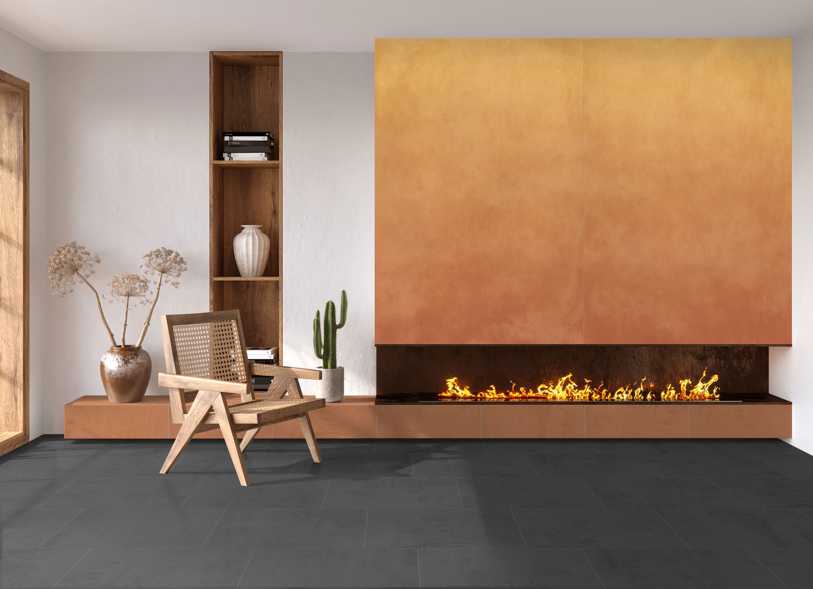Daydream™ 12x24 Matte Porcelain Tile in Crimson
