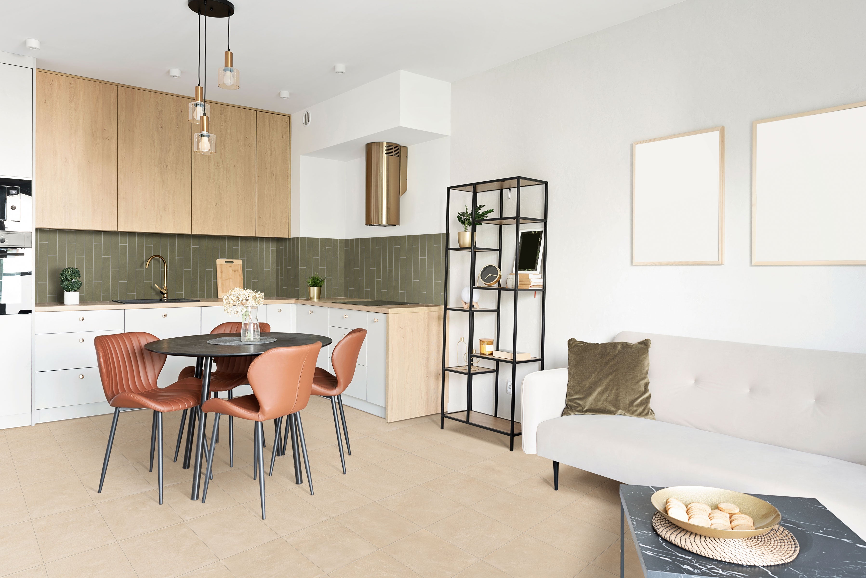 Earthen 3x12 Matte Porcelain Tile in Jade