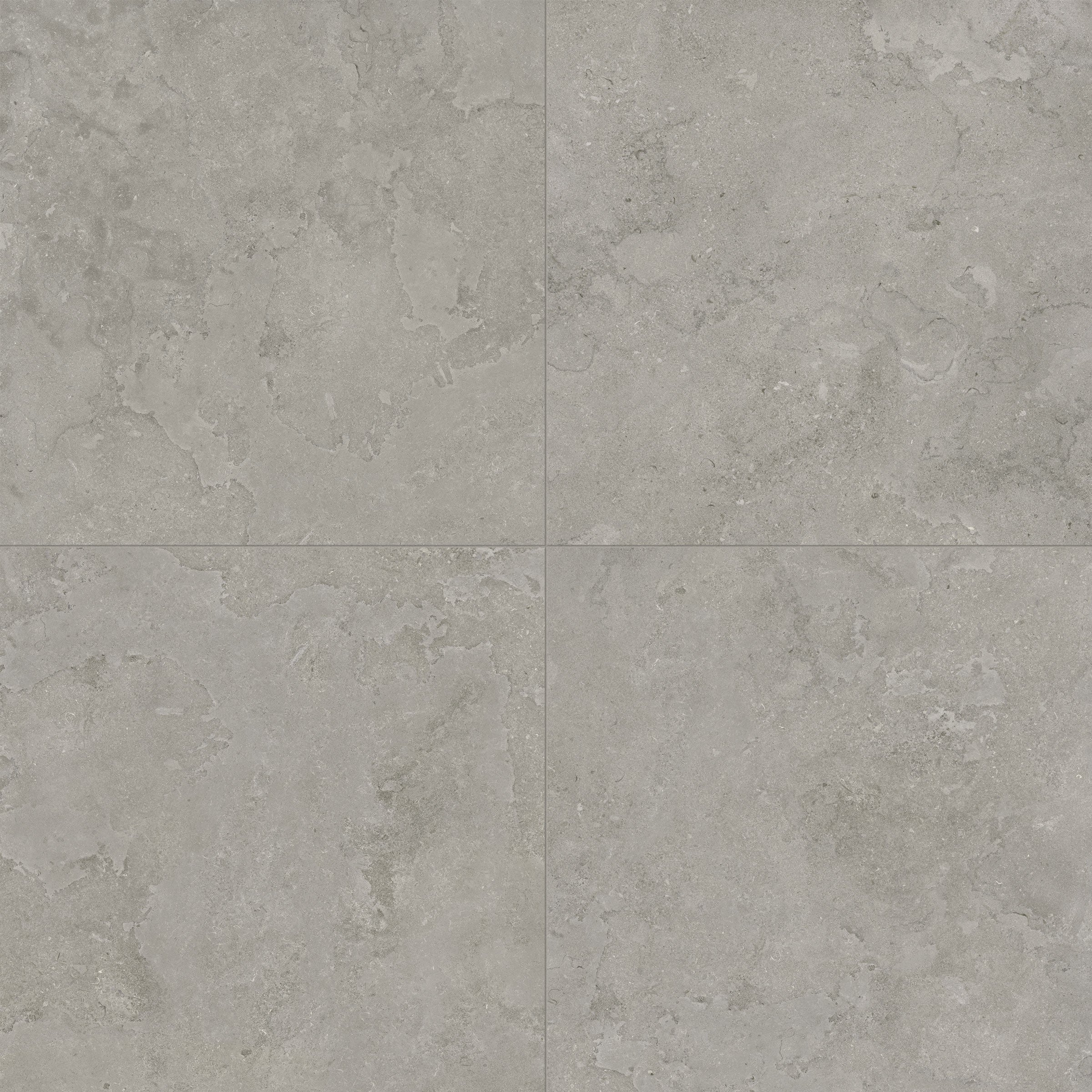 EcoStone 48x48 Matte Porcelain Tile in Cross-Cut Fossil – MILE®stone