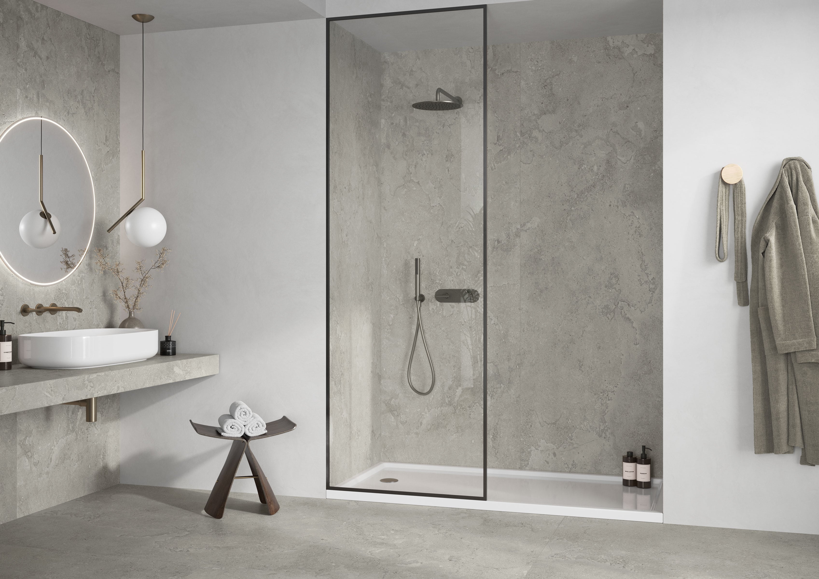MILE_stone_EcoStone_Shower_Pre-Fab-32x96_Cross-Cut_Fossil_Floor_Cross-Cut_Fossil_48x48.jpg