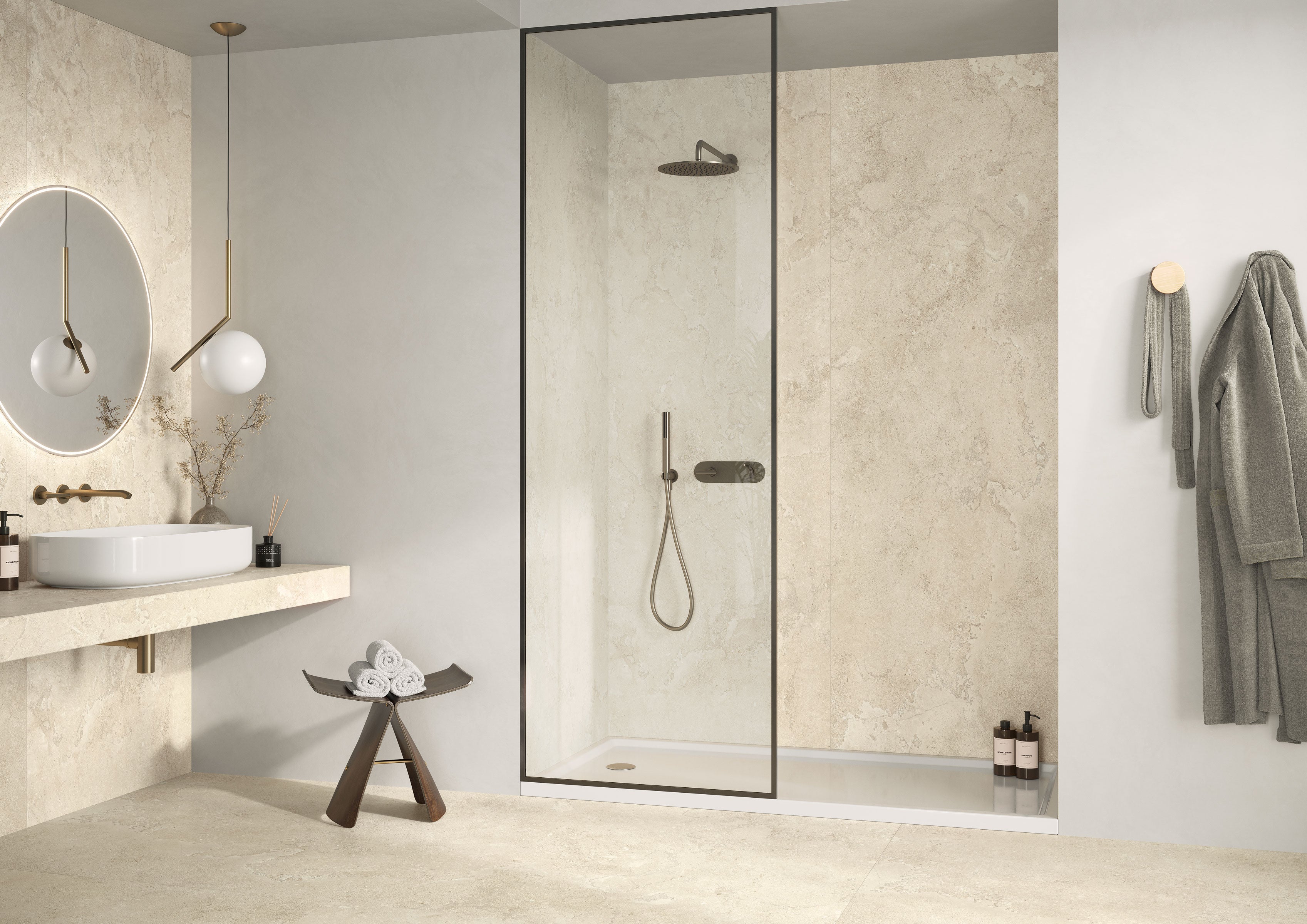 EcoStone 48x48 Matte Porcelain Tile in Cross-Cut Jute – MILE