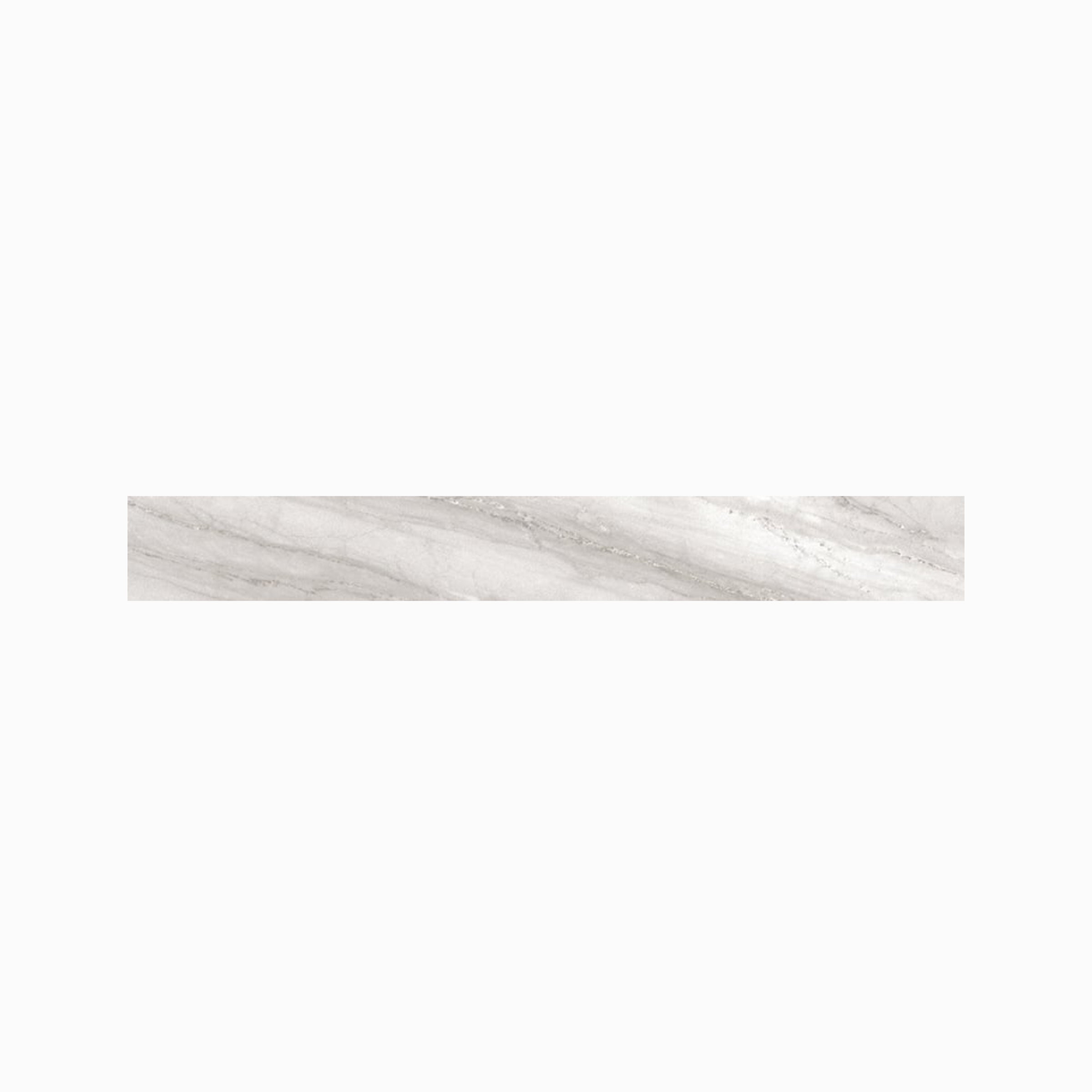 Epic 3x24 Matte Porcelain Bullnose Tile in Alaska Grey