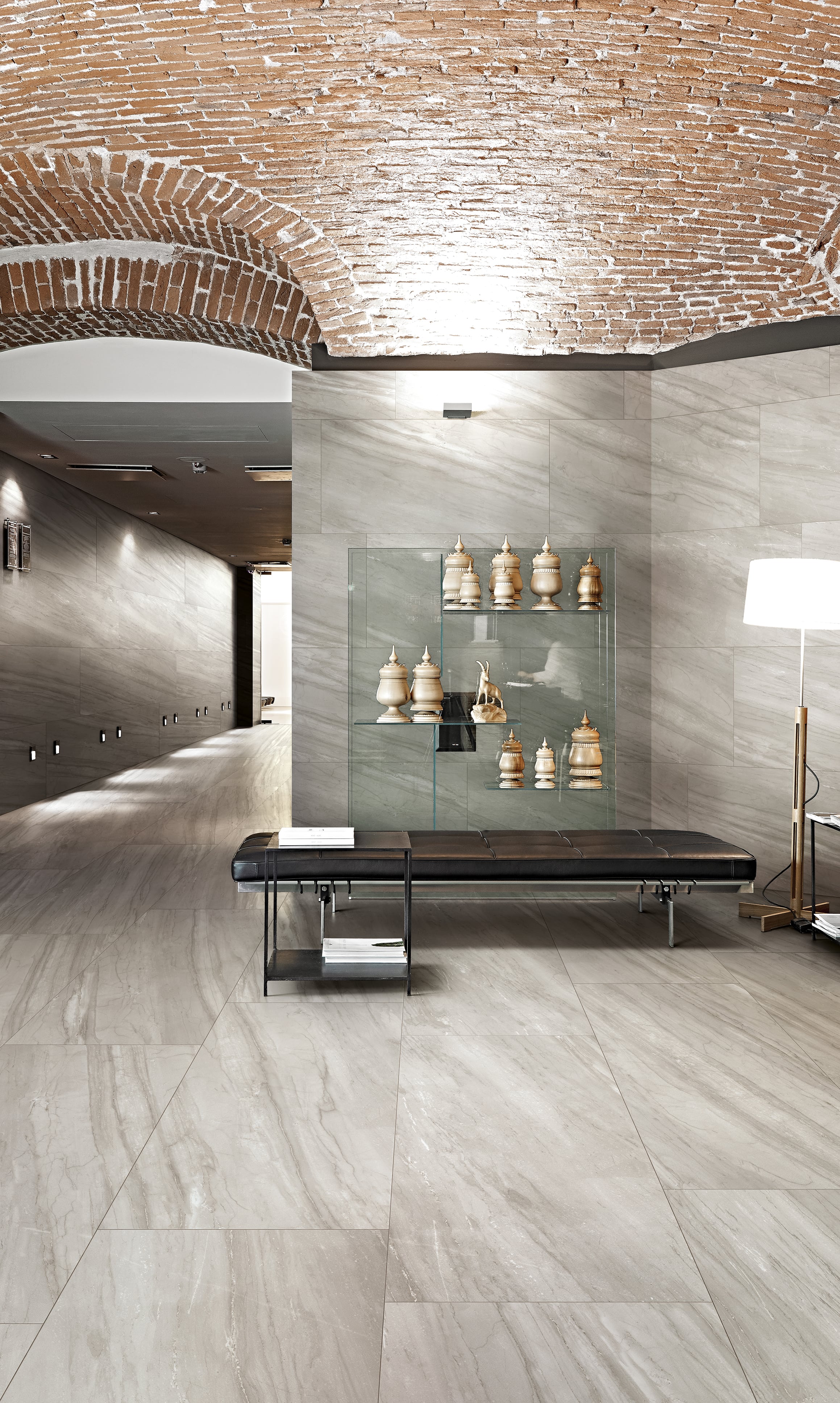 Epic 24x48 Matte Porcelain Tile in Alaska Grey