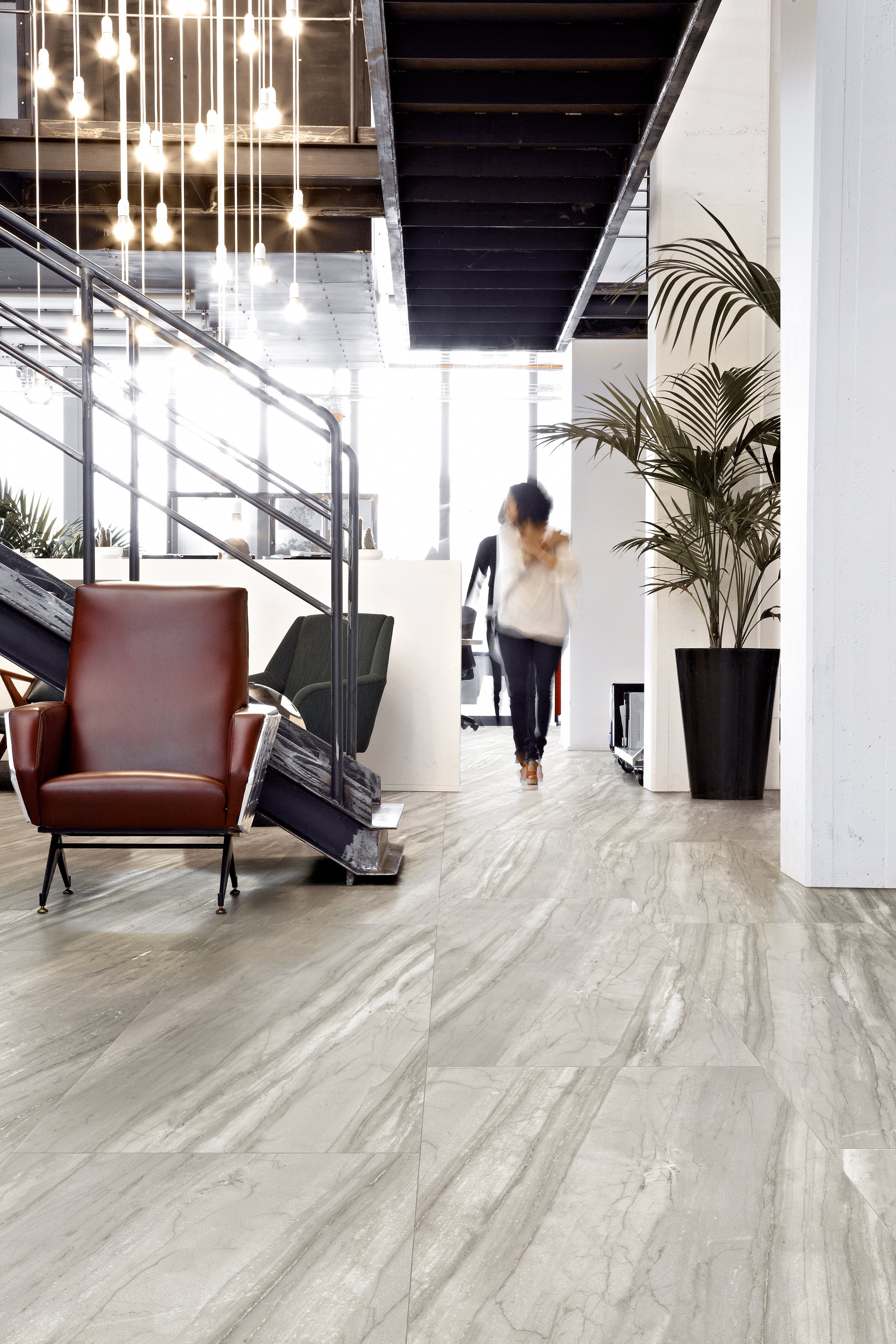 Epic 24x48 Matte Porcelain Tile in Alaska Grey