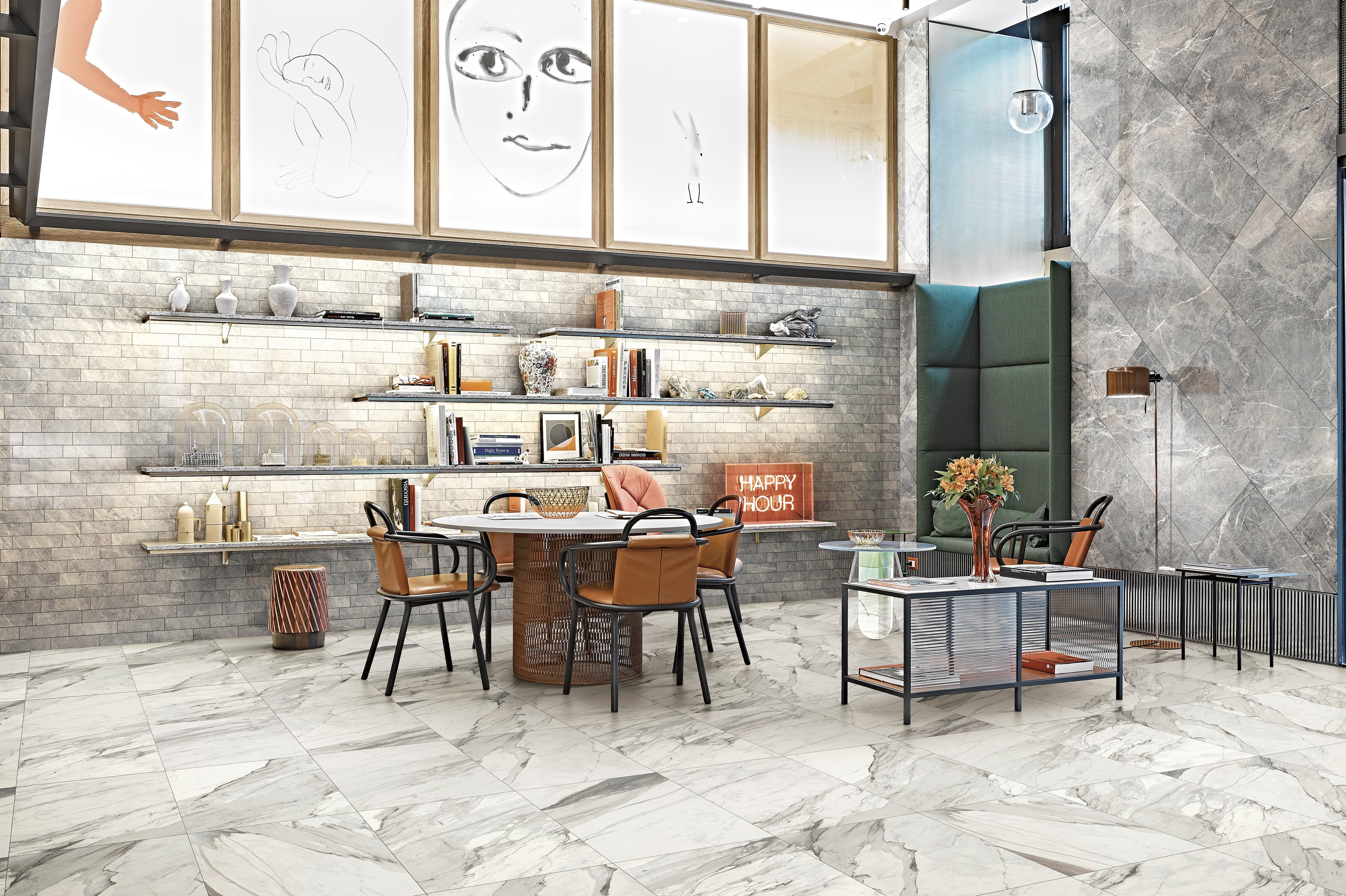 Epic 3x12 Polished Porcelain Tile in Imperial