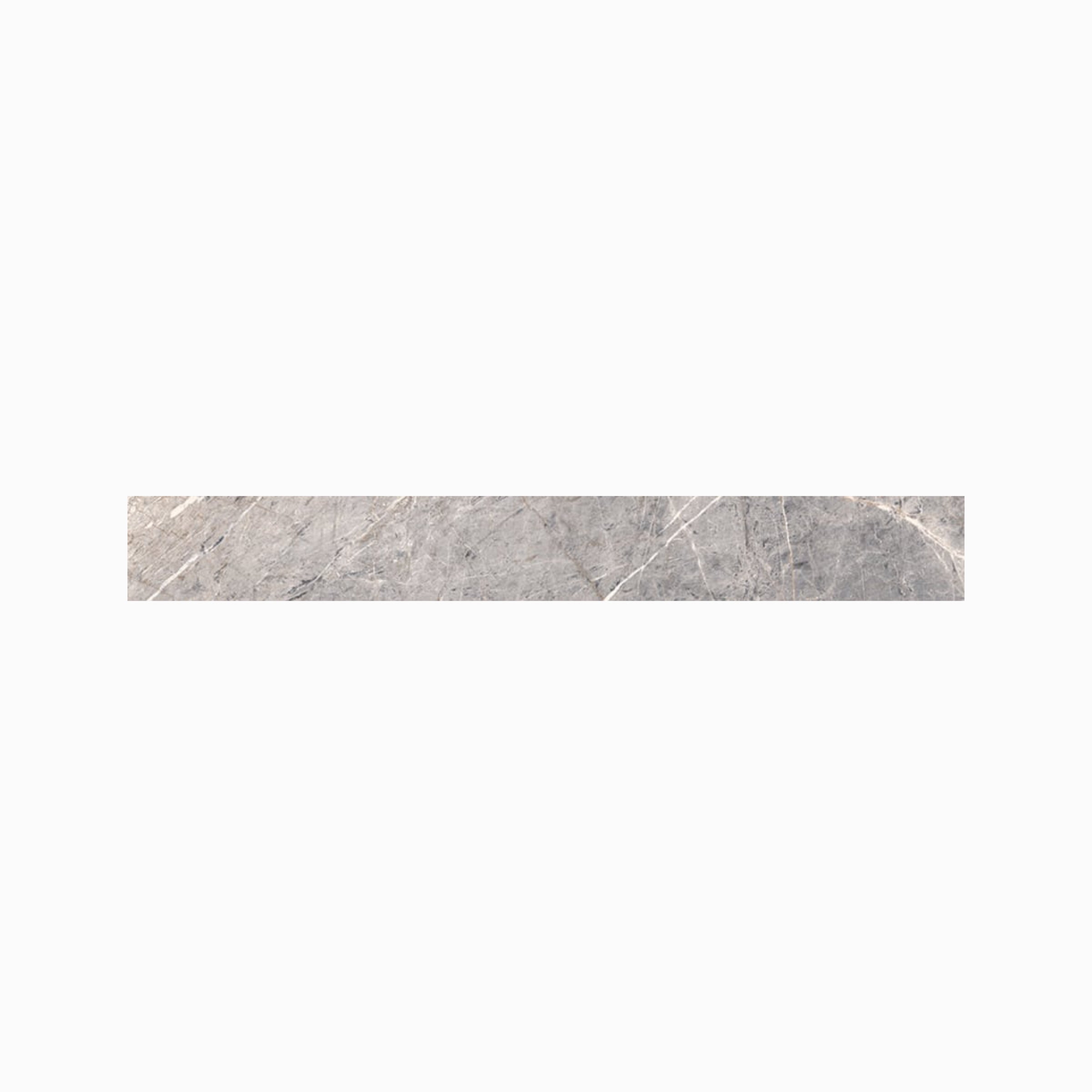 Epic 3x24 Polished Porcelain Bullnose Tile in Imperial