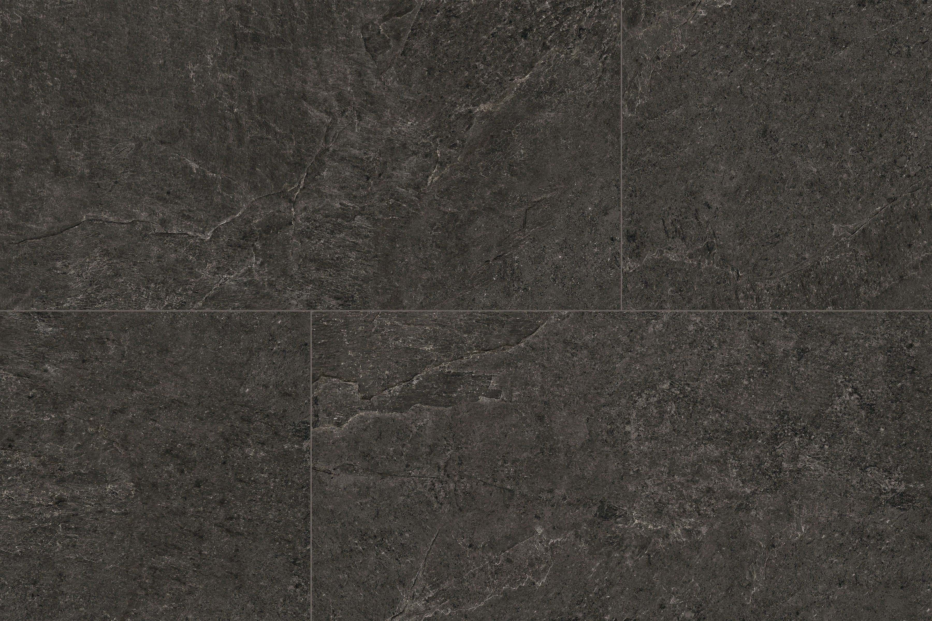 スモーキールチルフリフォームA Farmhouse Living 24x48 Matte Porcelain Tile in Slate – MILE®stone