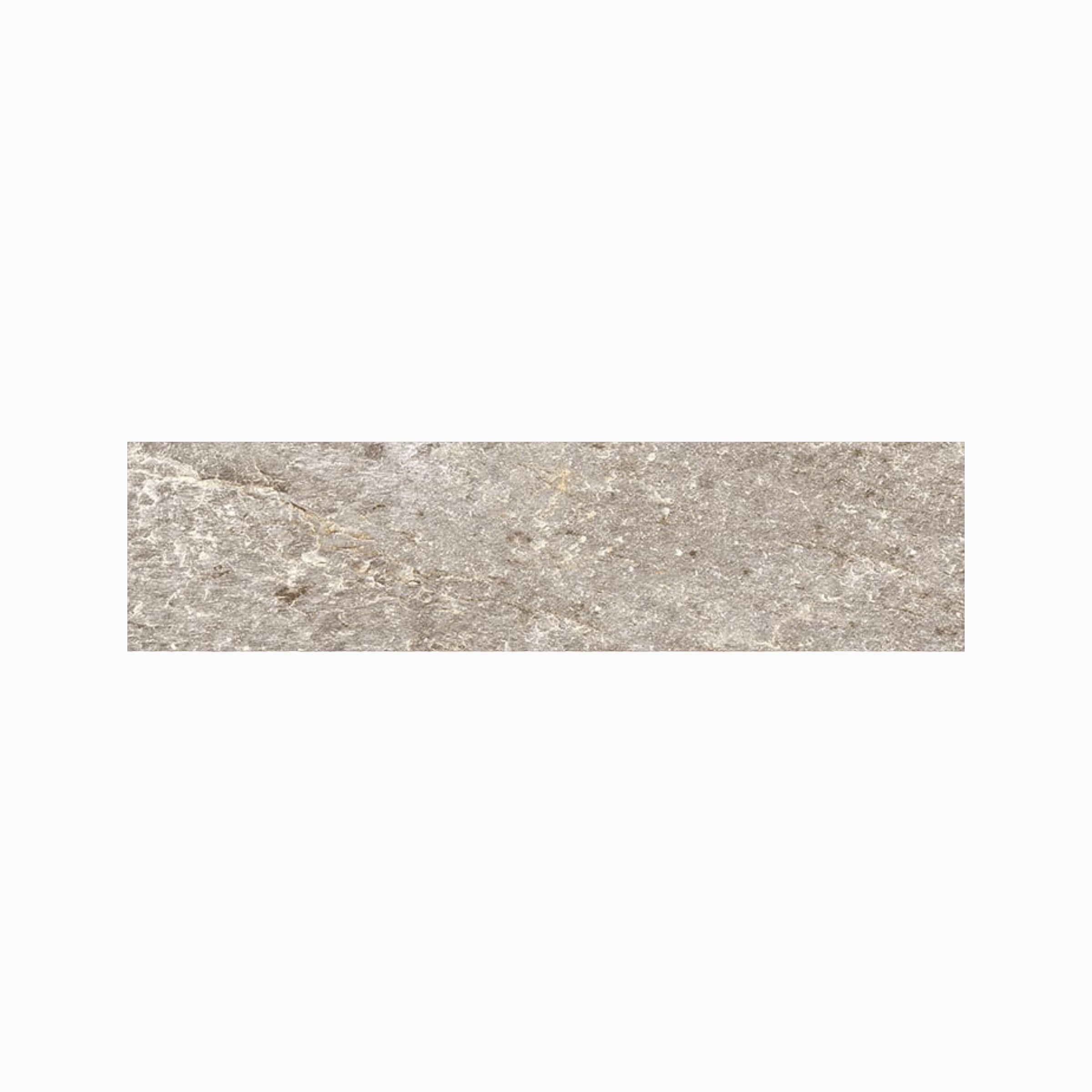 Farmhouse Living 3x12 Matte Porcelain Bullnose Tile in Pewter