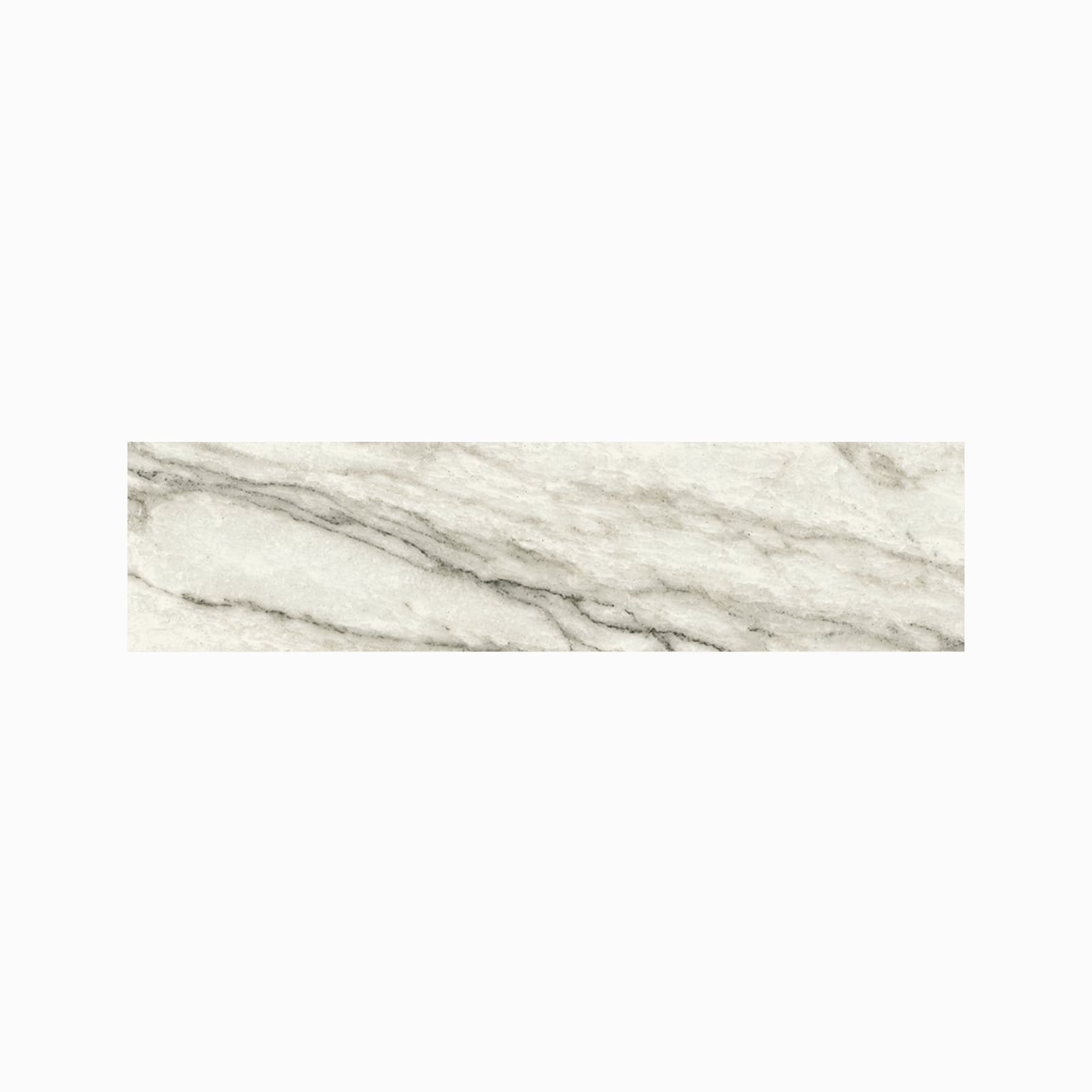 JEM 3x12 Polished Porcelain Tile in Forte White
