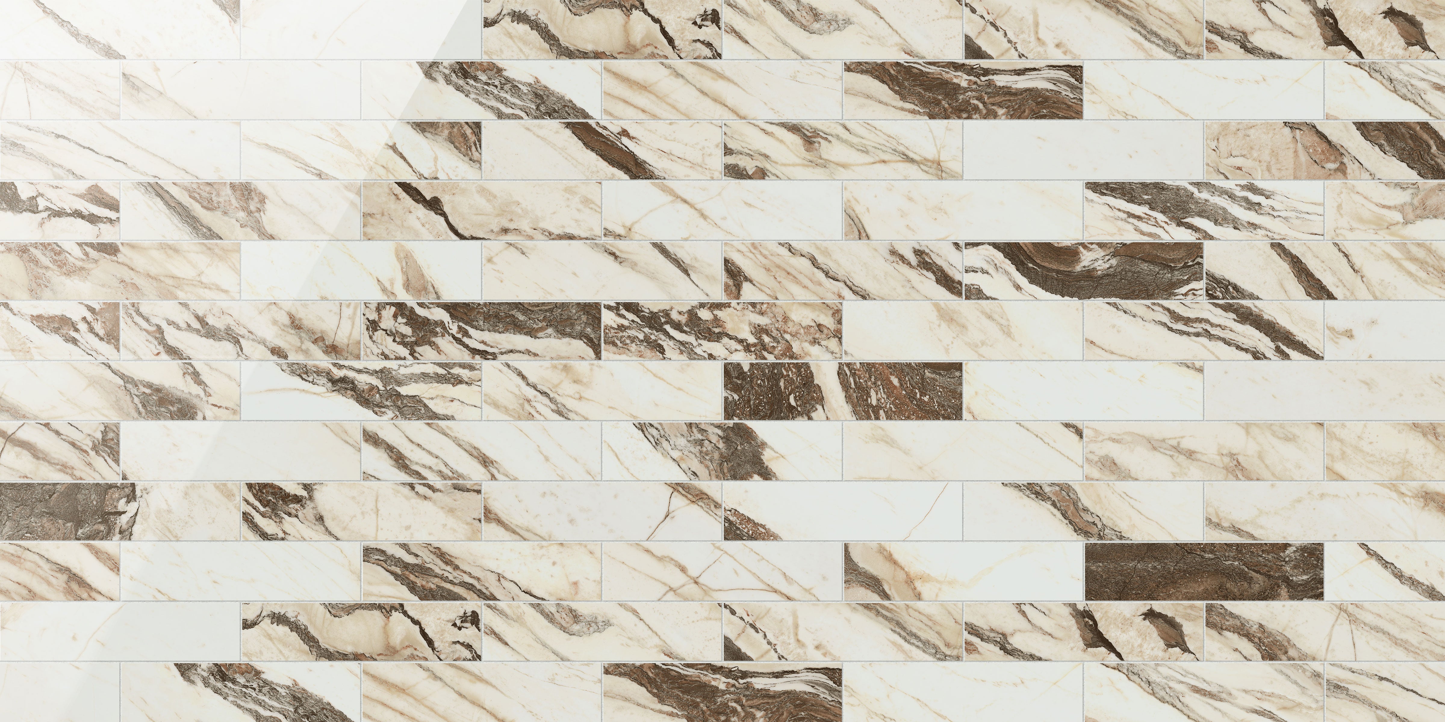 JEM 3x12 Polished Porcelain Tile in Symphony Red