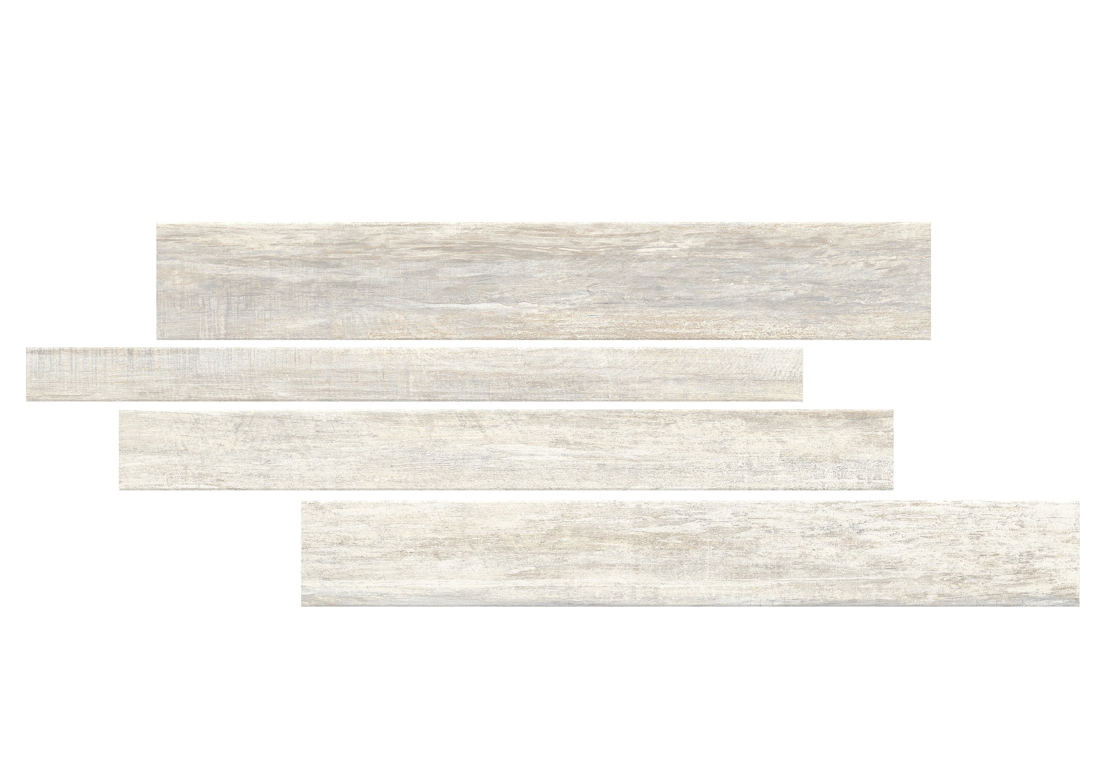 Loft 6x15 Matte Porcelain Mesh Linear Mosaic Tile in Ivory