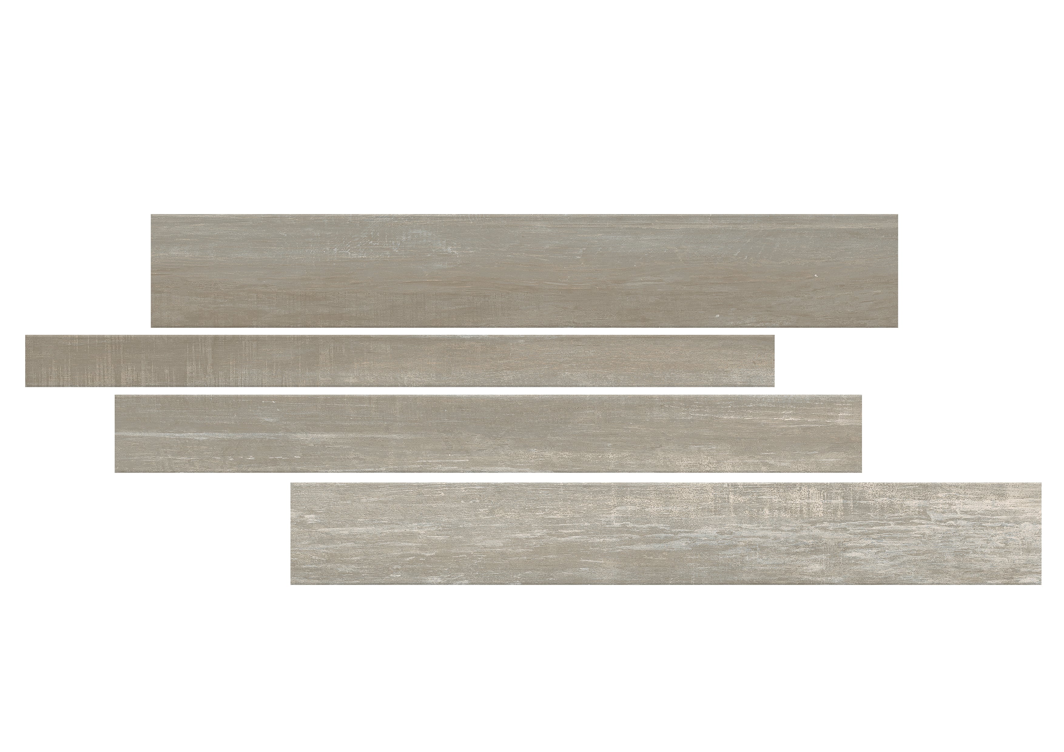 Loft 6x15 Matte Porcelain Mesh Linear Mosaic Tile in Smoke