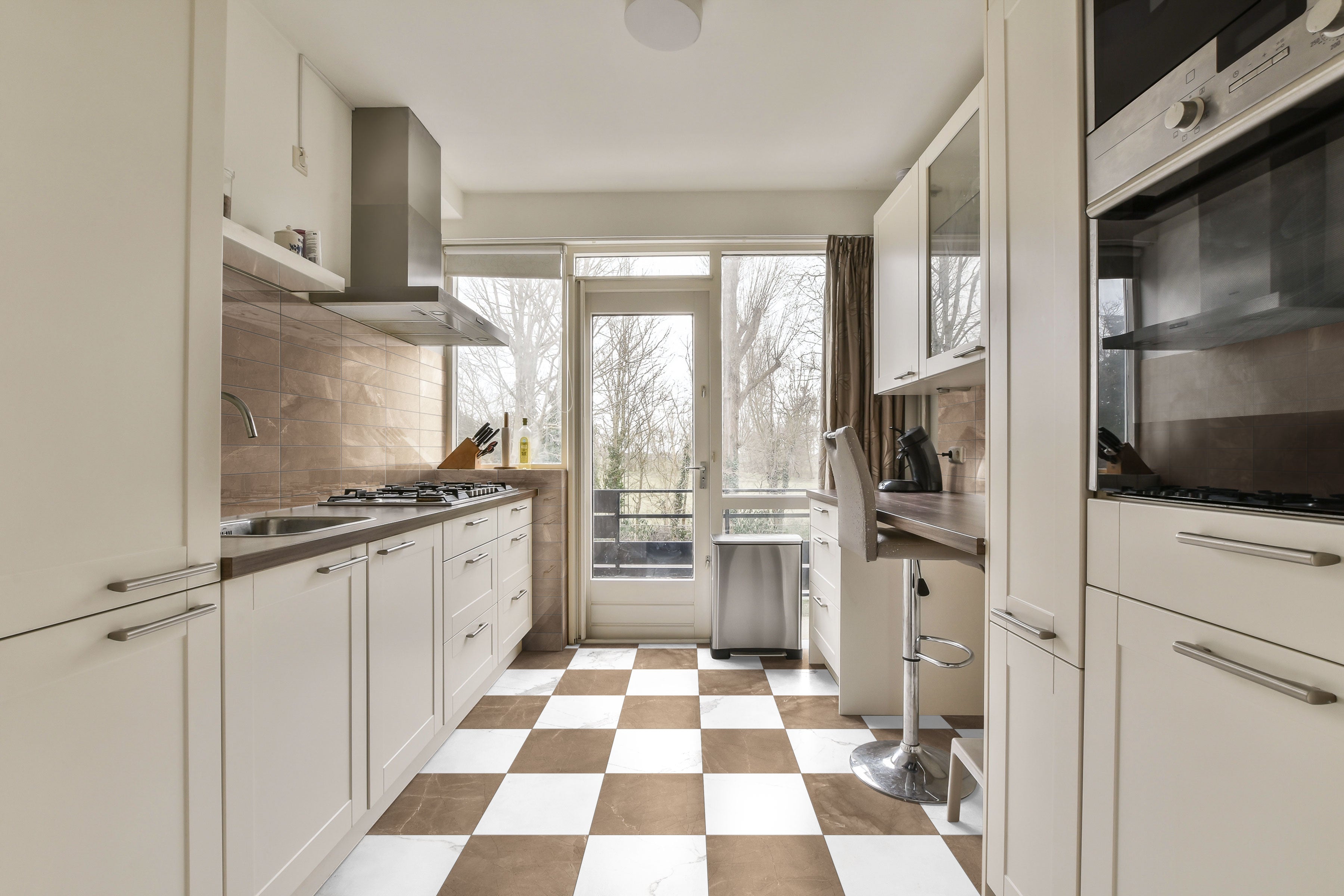 Luxury 12x12 Matte Porcelain Tile in Calacatta