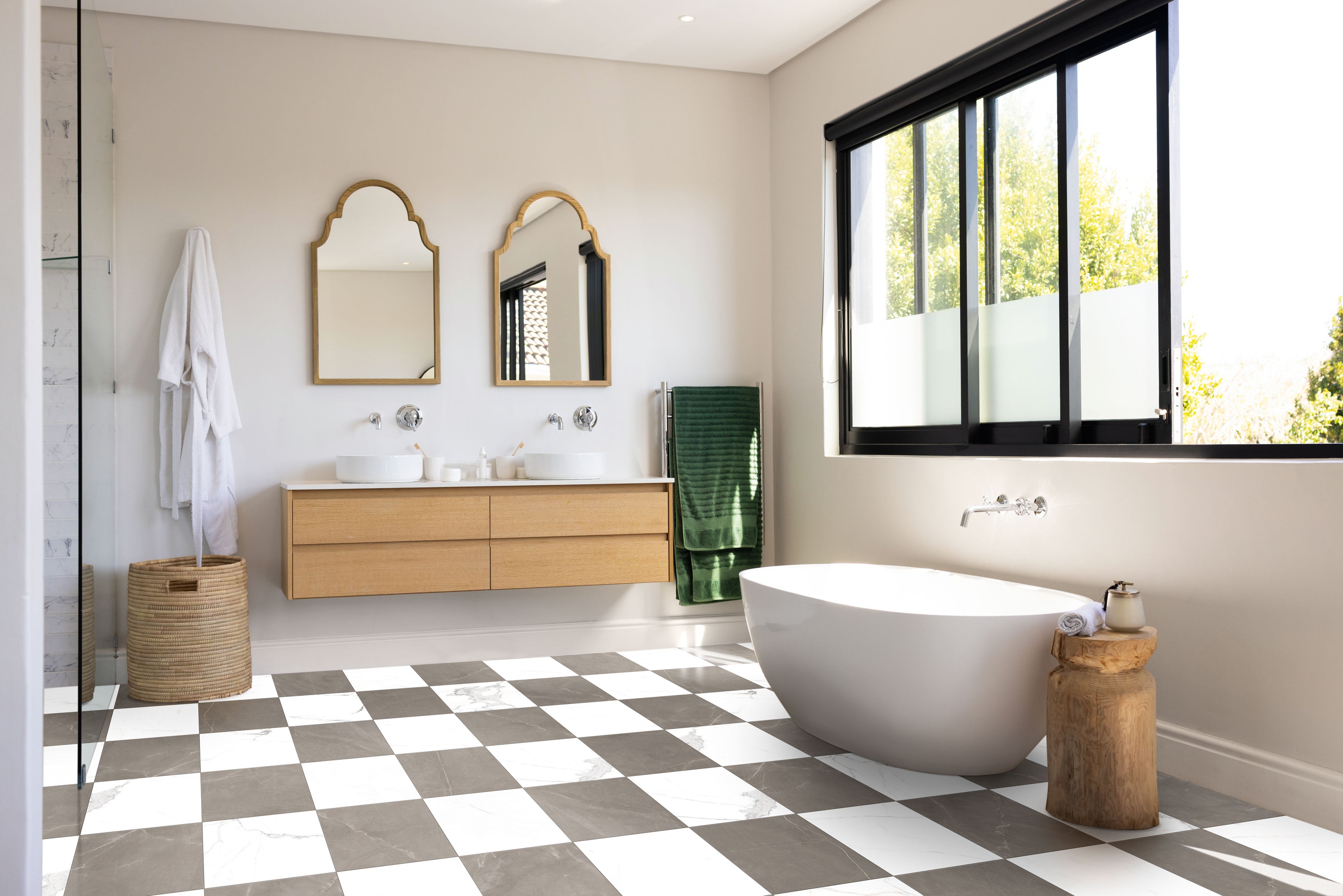 Luxury 12x12 Matte Porcelain Tile in Calacatta
