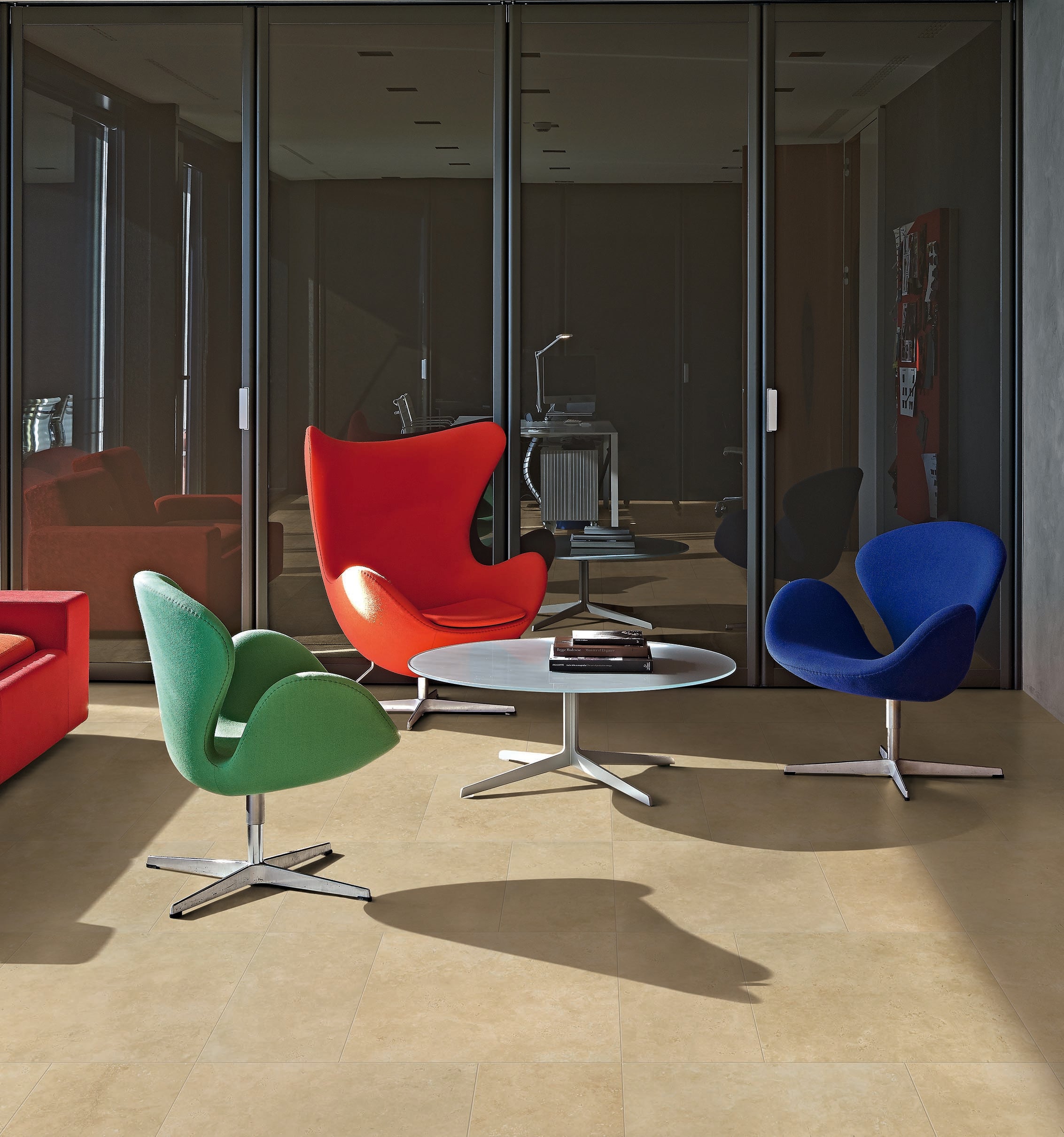 Luxury 24x24 Matte Porcelain Tile in Marfil – MILE®stone