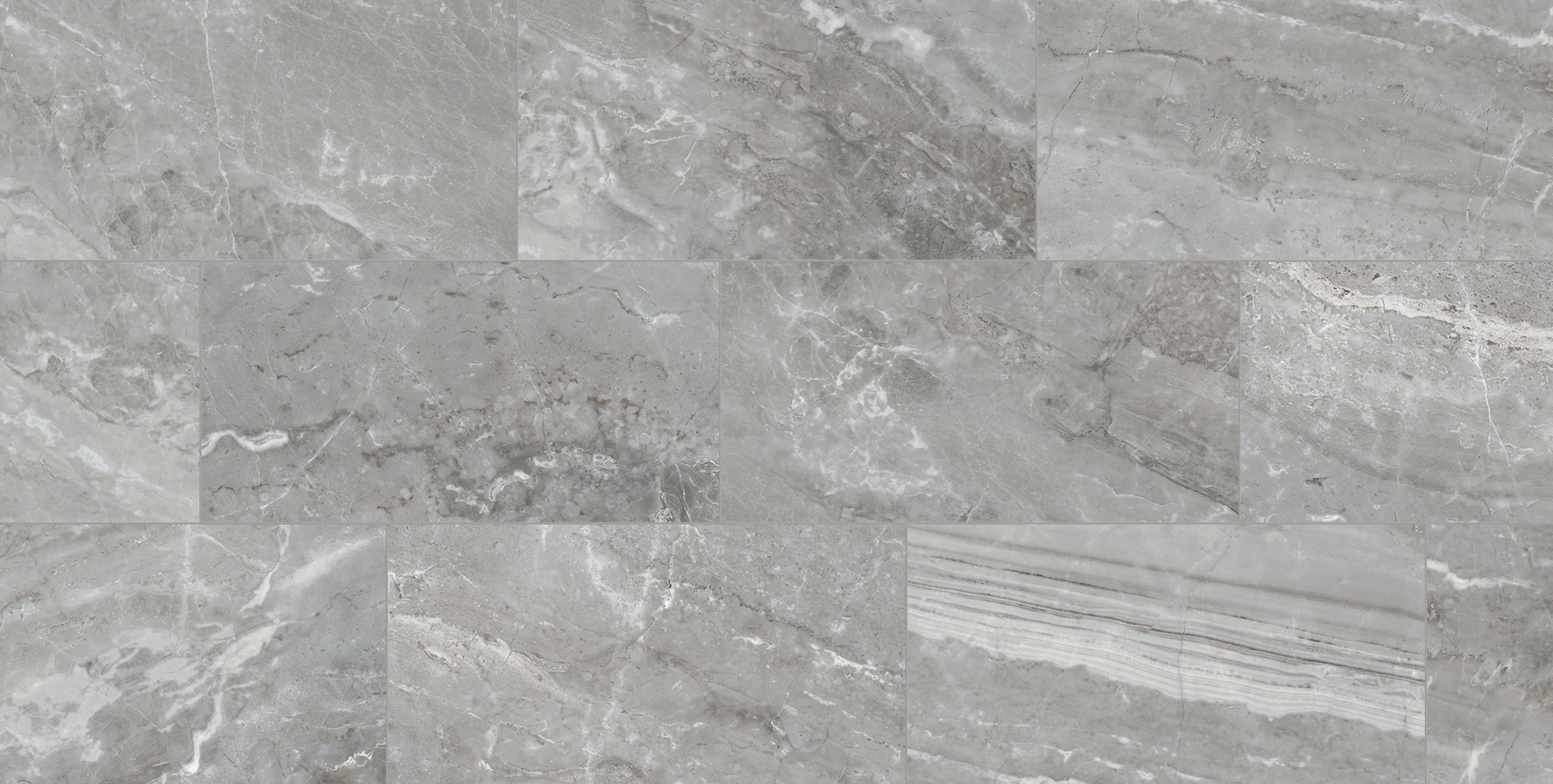 Marbles 24x48 Matte Porcelain Tile in Oniciata Grey