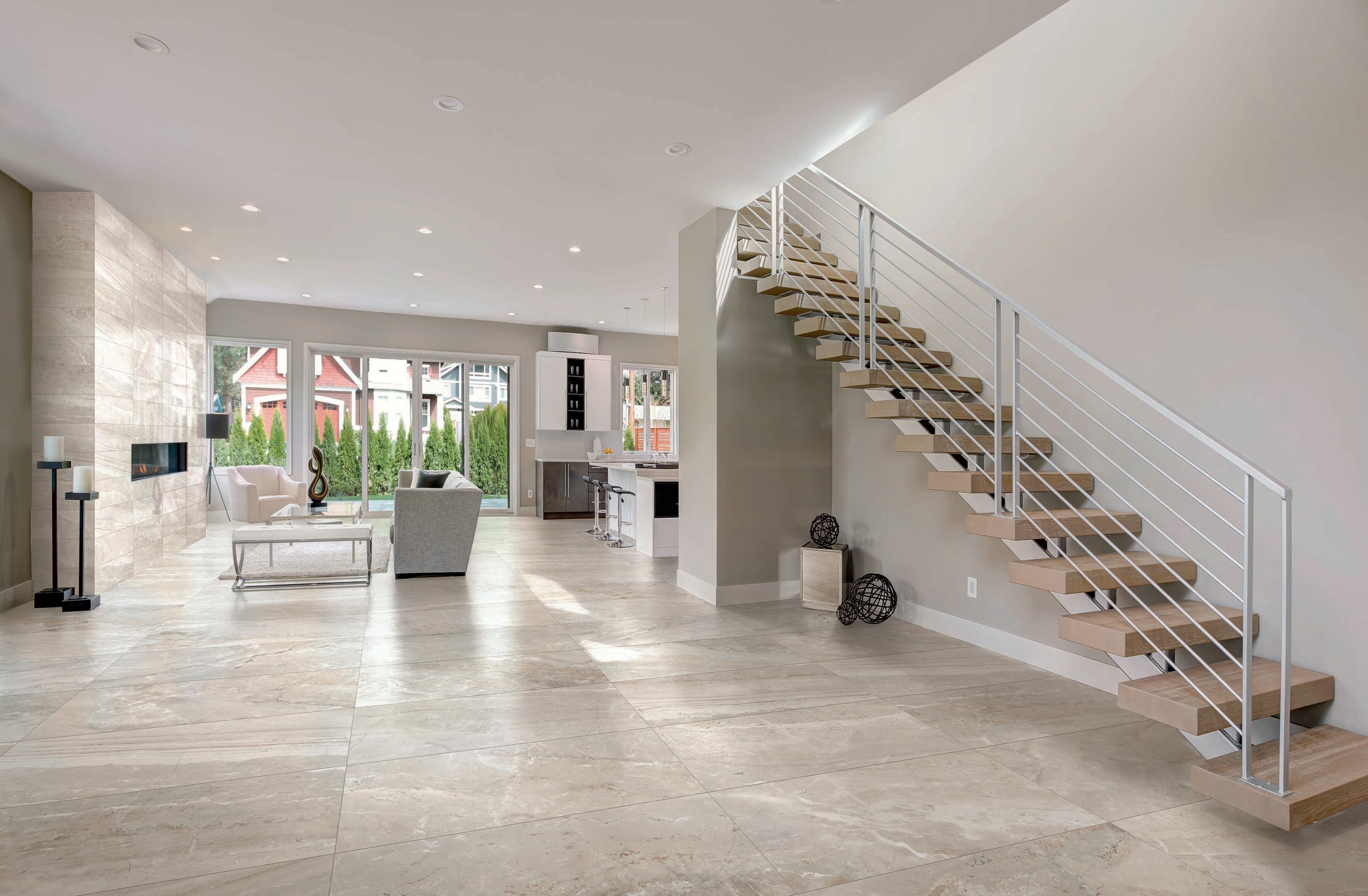 Marbles 24x48 Matte Porcelain Tile in Oniciata Ivory – MILE®stone