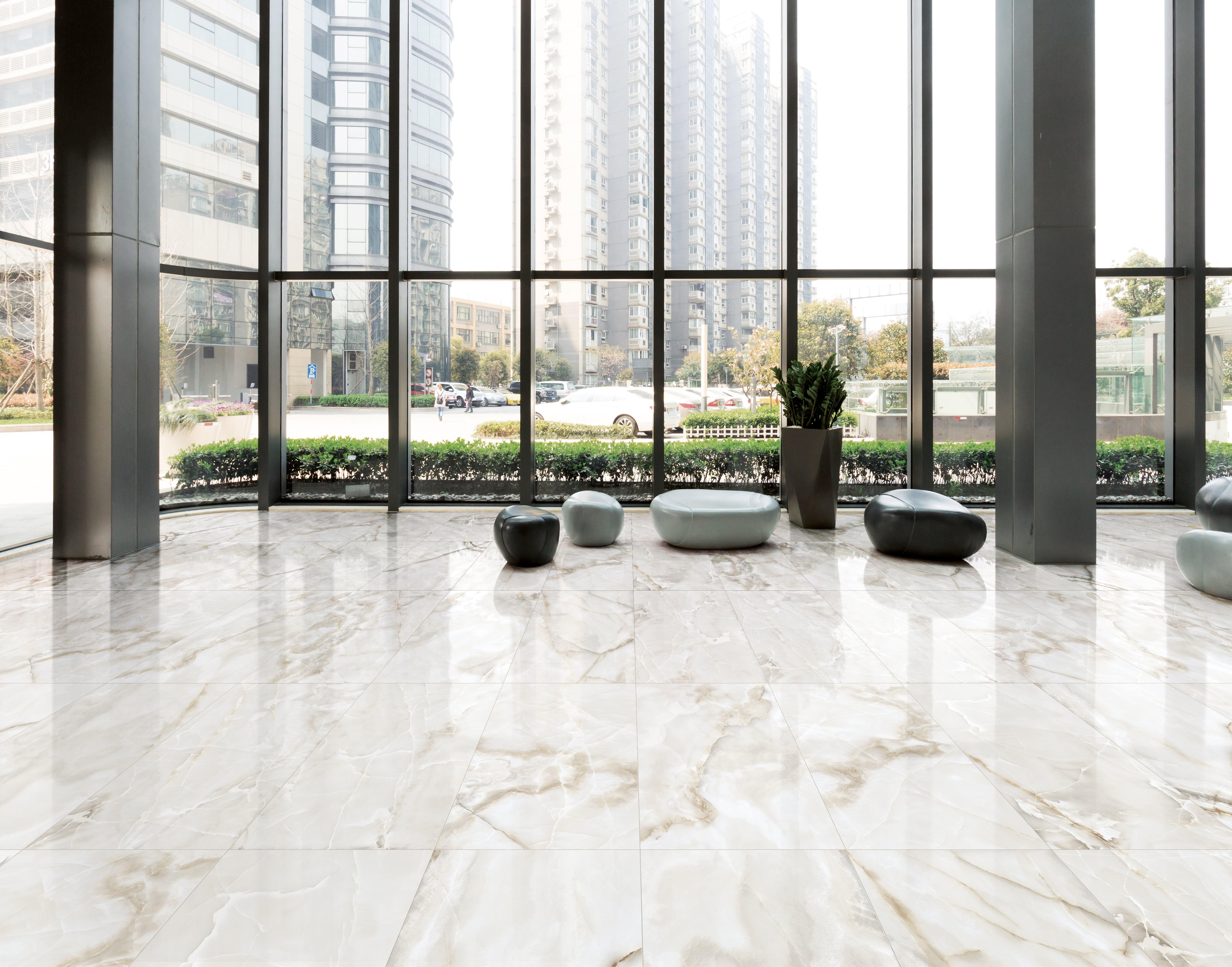 Onyx 24x48 Polished Porcelain Tile in White – MILE®stone