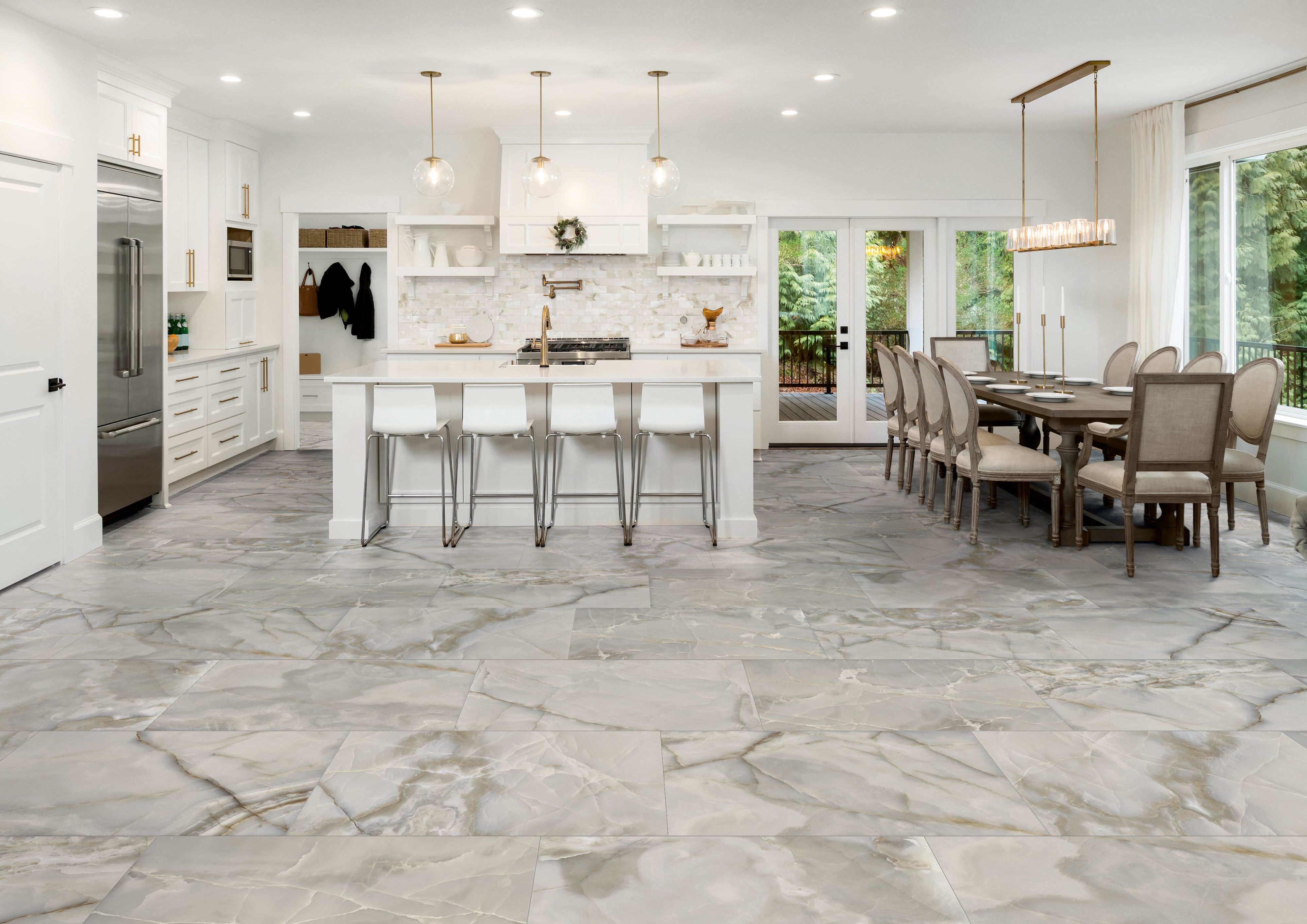 Onyx 24x48 Matte Porcelain Tile in Dark Grey – MILE®stone
