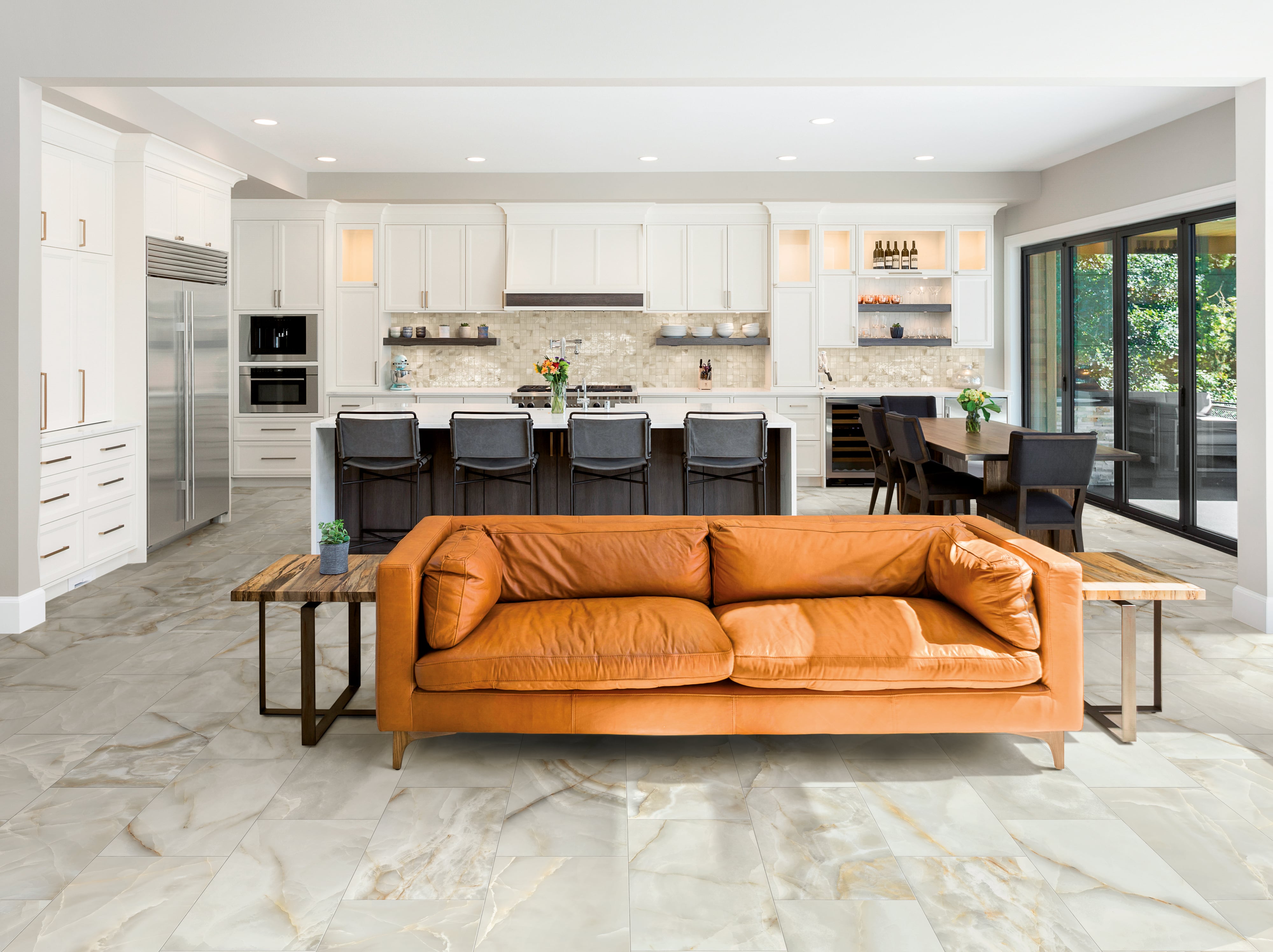 Onyx 12x24 Matte Porcelain Tile in Light Grey