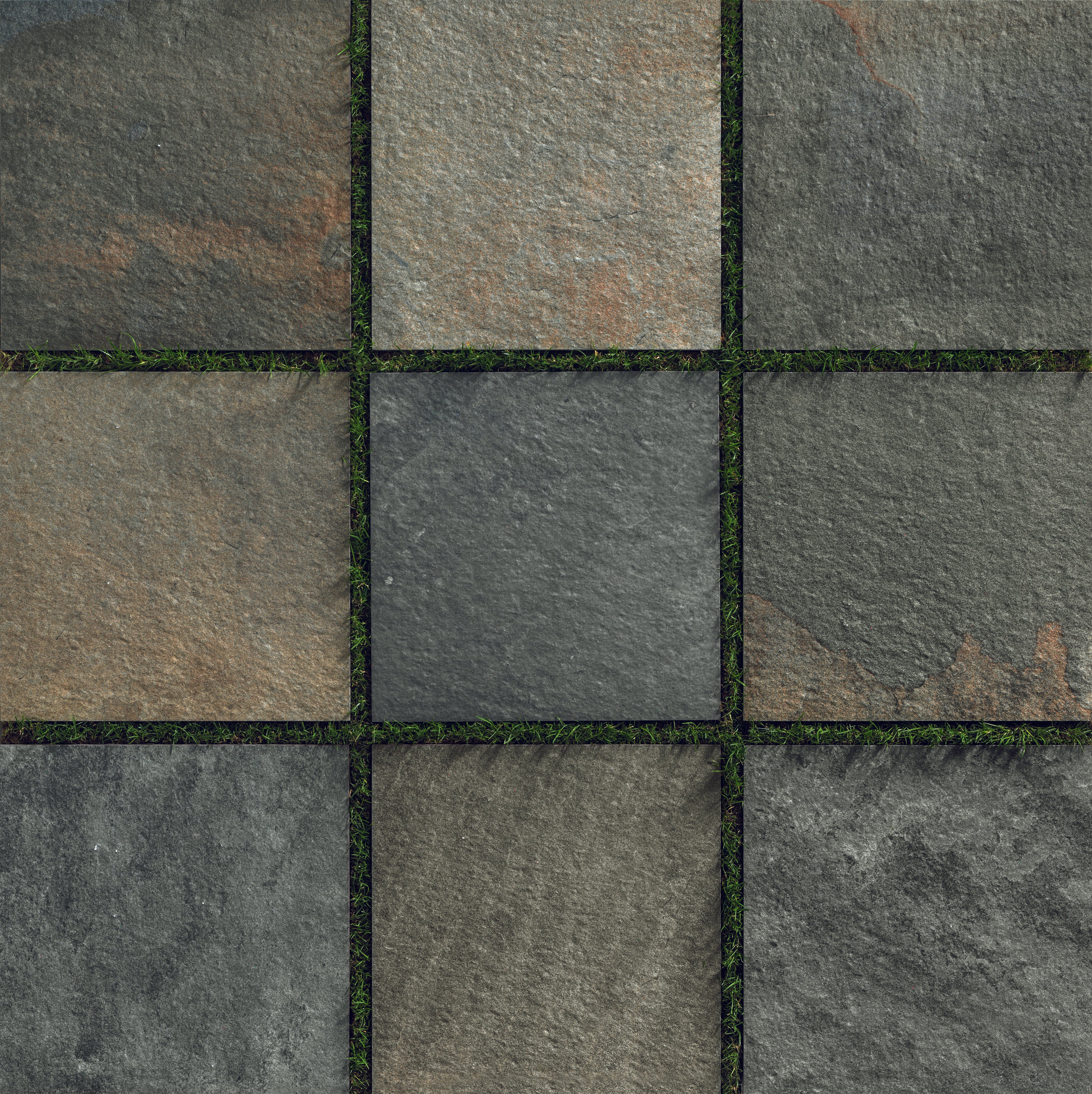 Earth 24x24 Grip Porcelain 2CM Paver Tile in Multicolor – MILE®stone